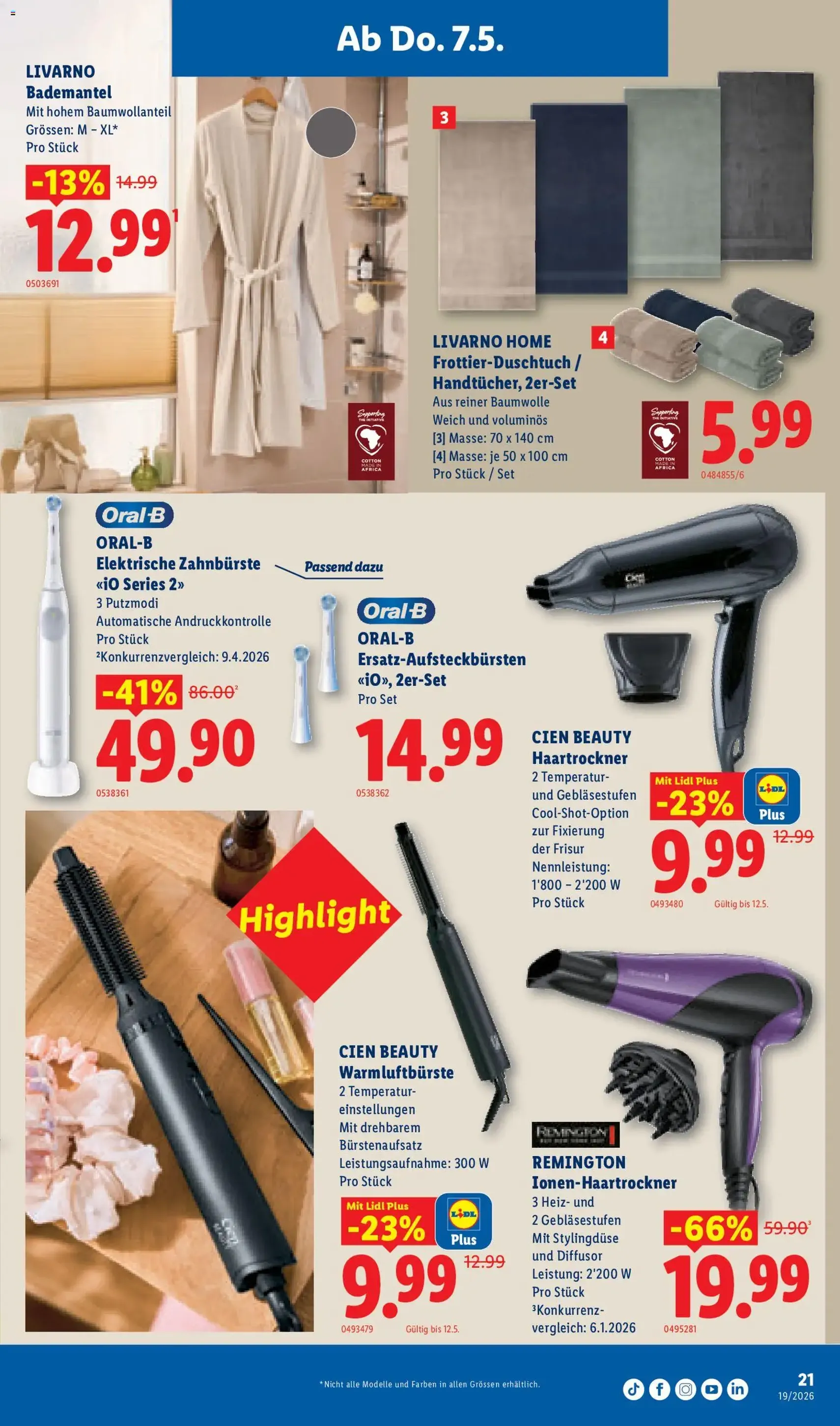 Lidl aktionen - Gültiger Prospekt ab 07.05.2026, Seite 21 von insgesamt 32