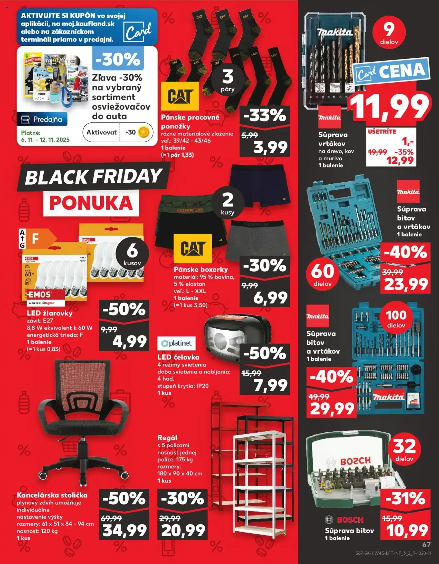 Kaufland SK Black Friday - 2025.11.06. érvényes szórólap 67 oldal 82 oldalból