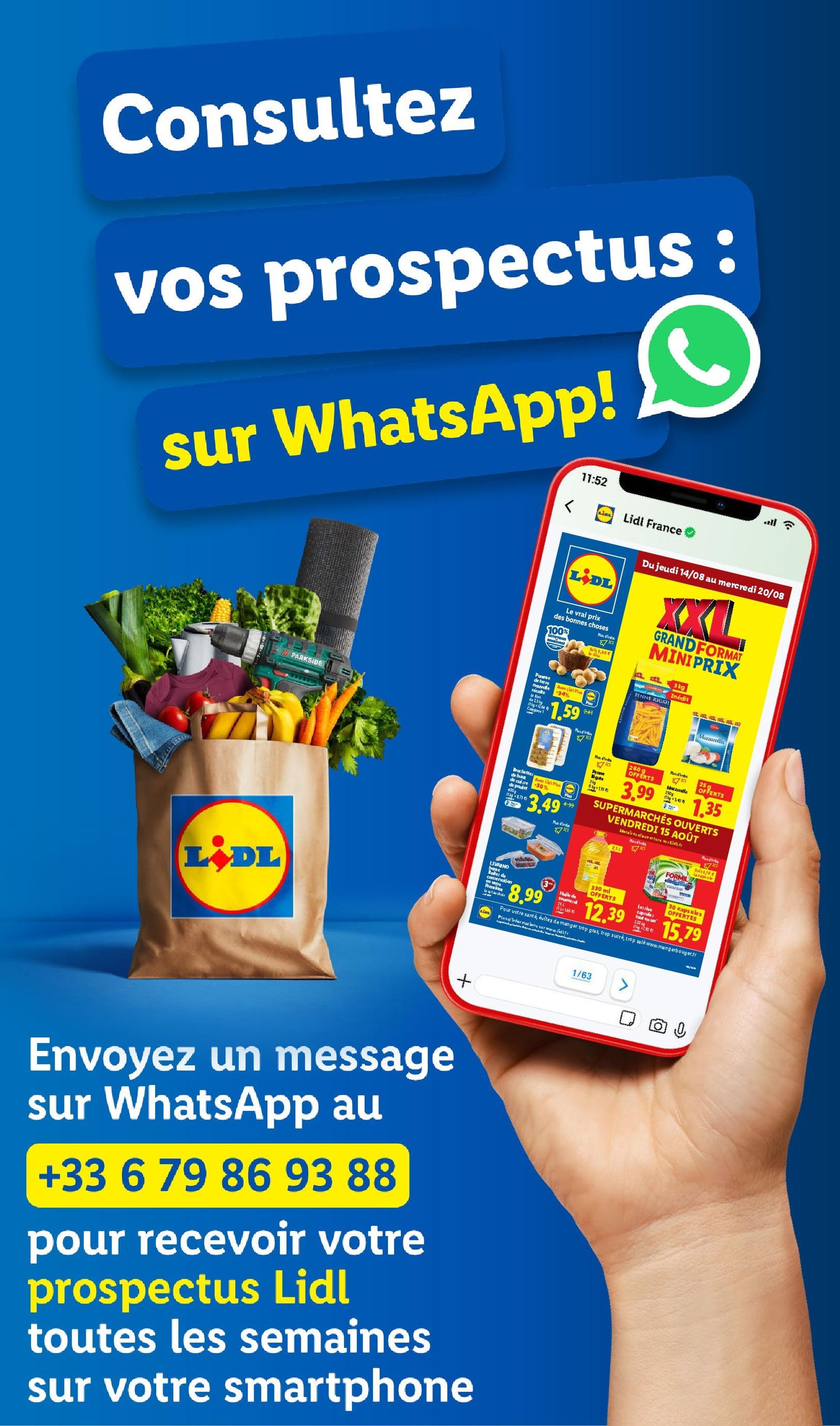 LIDL catalogue semaine 32 - brochure valable à partir du 14/08/2025, page 72 sur 72