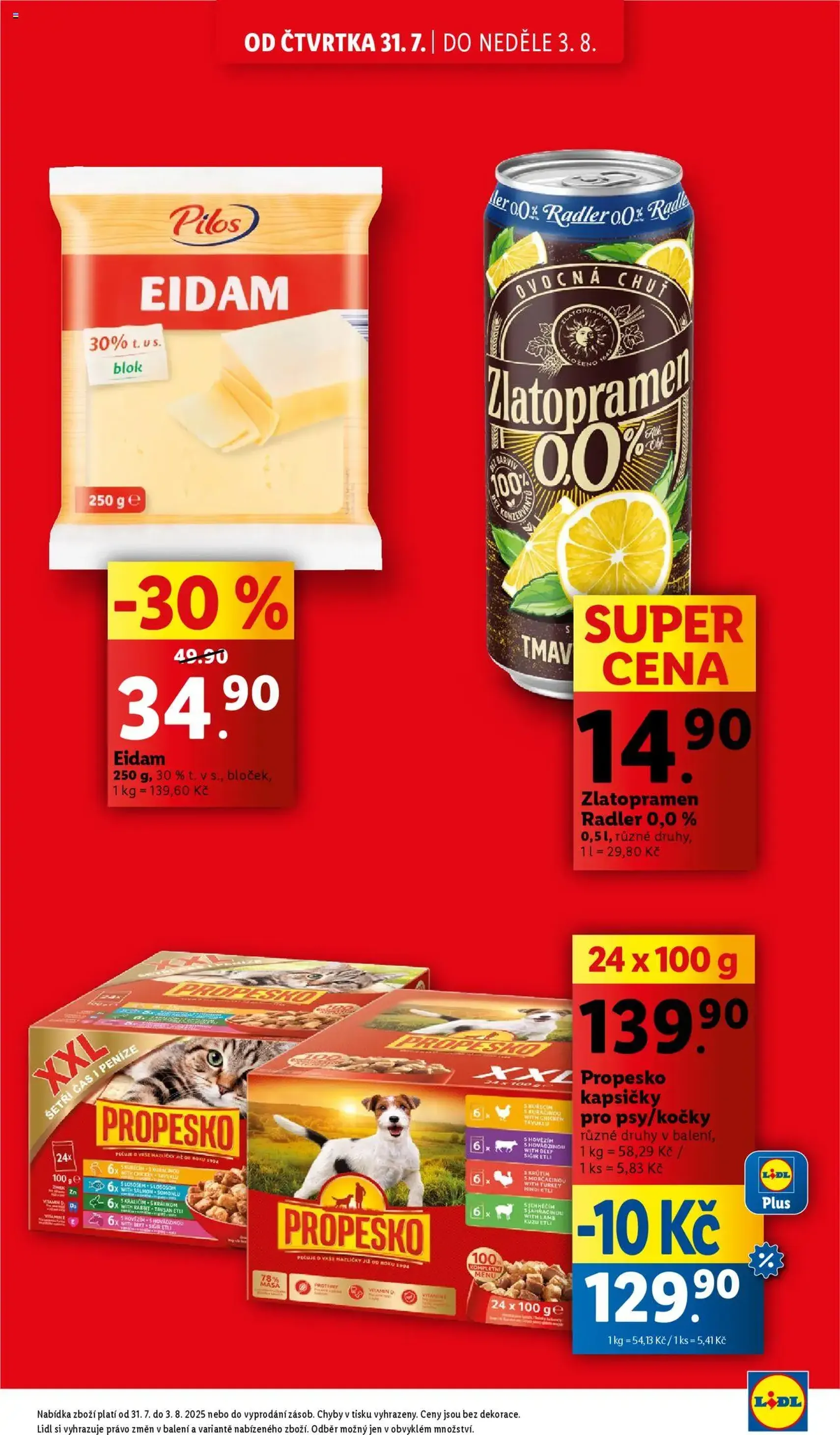 Lidl leták - platný leták od 31.07.2025 strana 3 z 45 Lidl leták - platný leták od 31.07.2025 strana 3 z 45