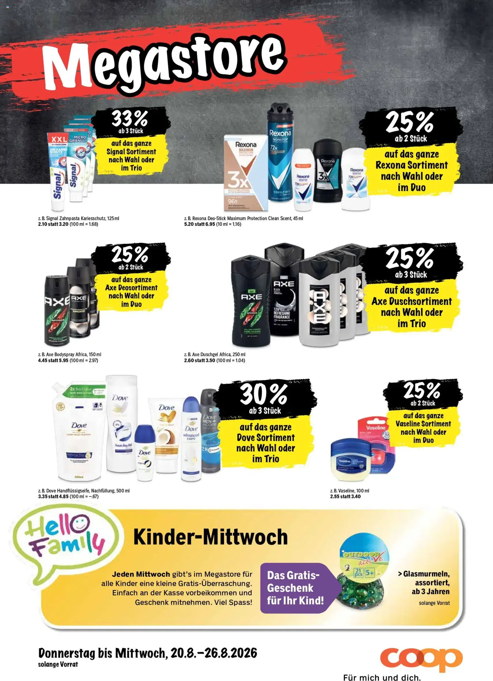 Coop aktionen - Gültiger Prospekt ab 20.08.2026, Seite 28 von insgesamt 28