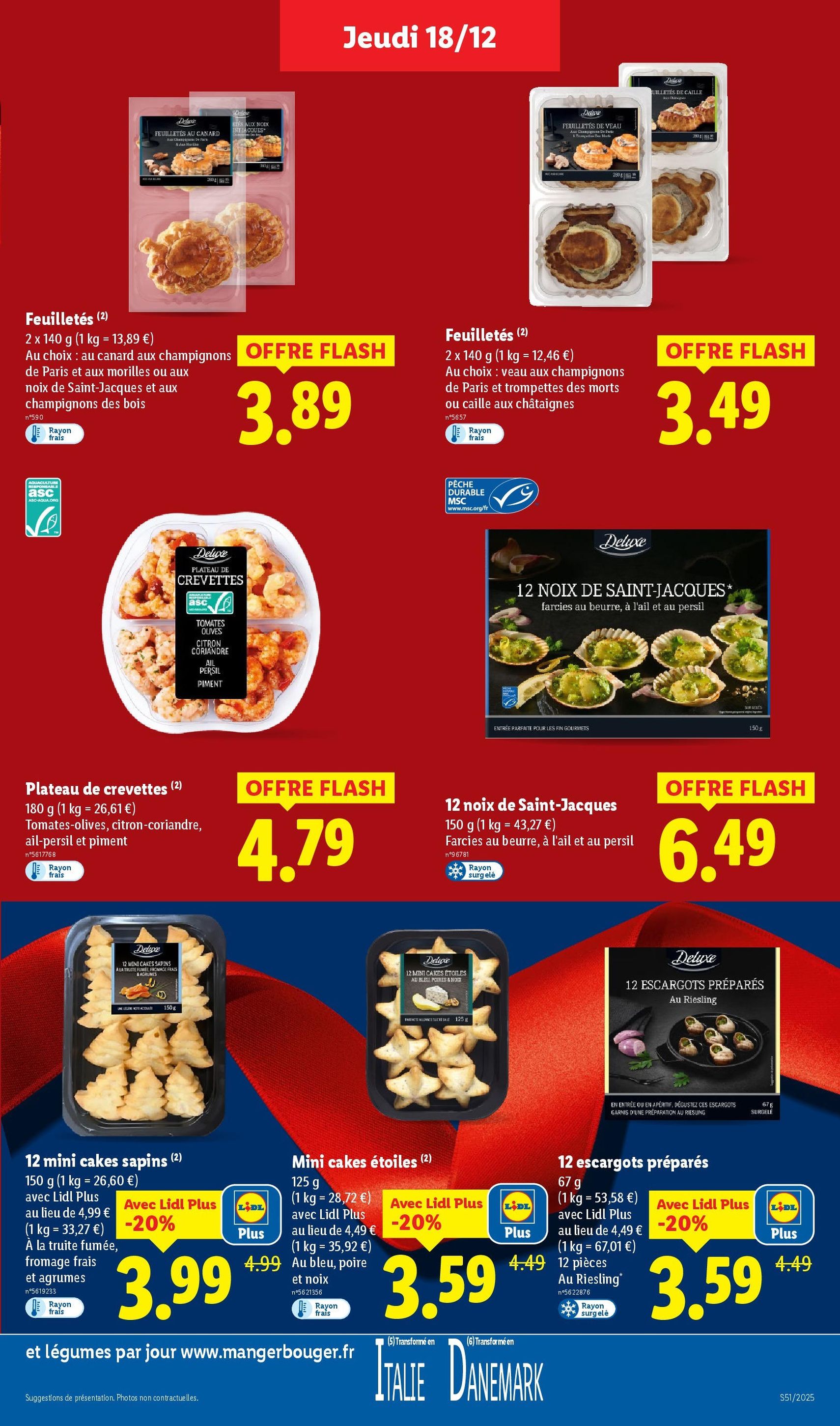 LIDL catalogue semaine 51 - brochure valable à partir du 18/12/2025, page 19 sur 87