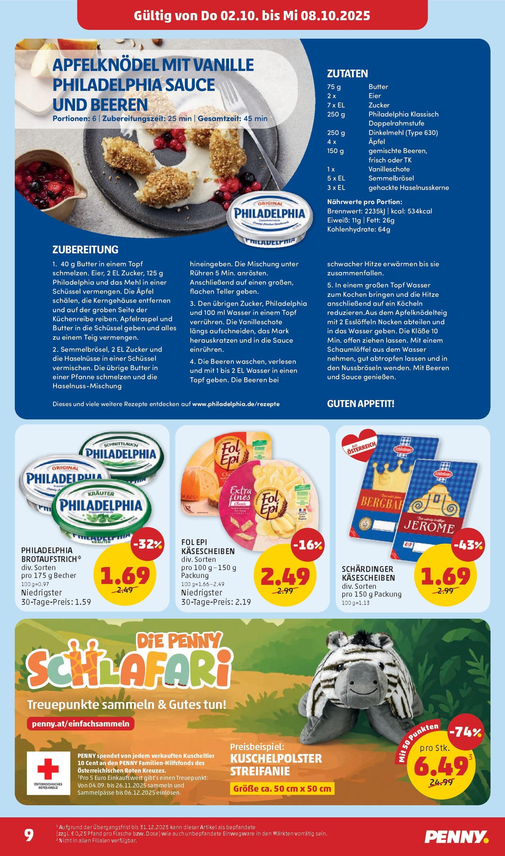 Penny Markt Flugblatt - Gültiger Prospekt ab 02.10.2025, Seite 9 von insgesamt 32 Penny Markt Flugblatt - Gültiger Prospekt ab 02.10.2025, Seite 9 von insgesamt 32
