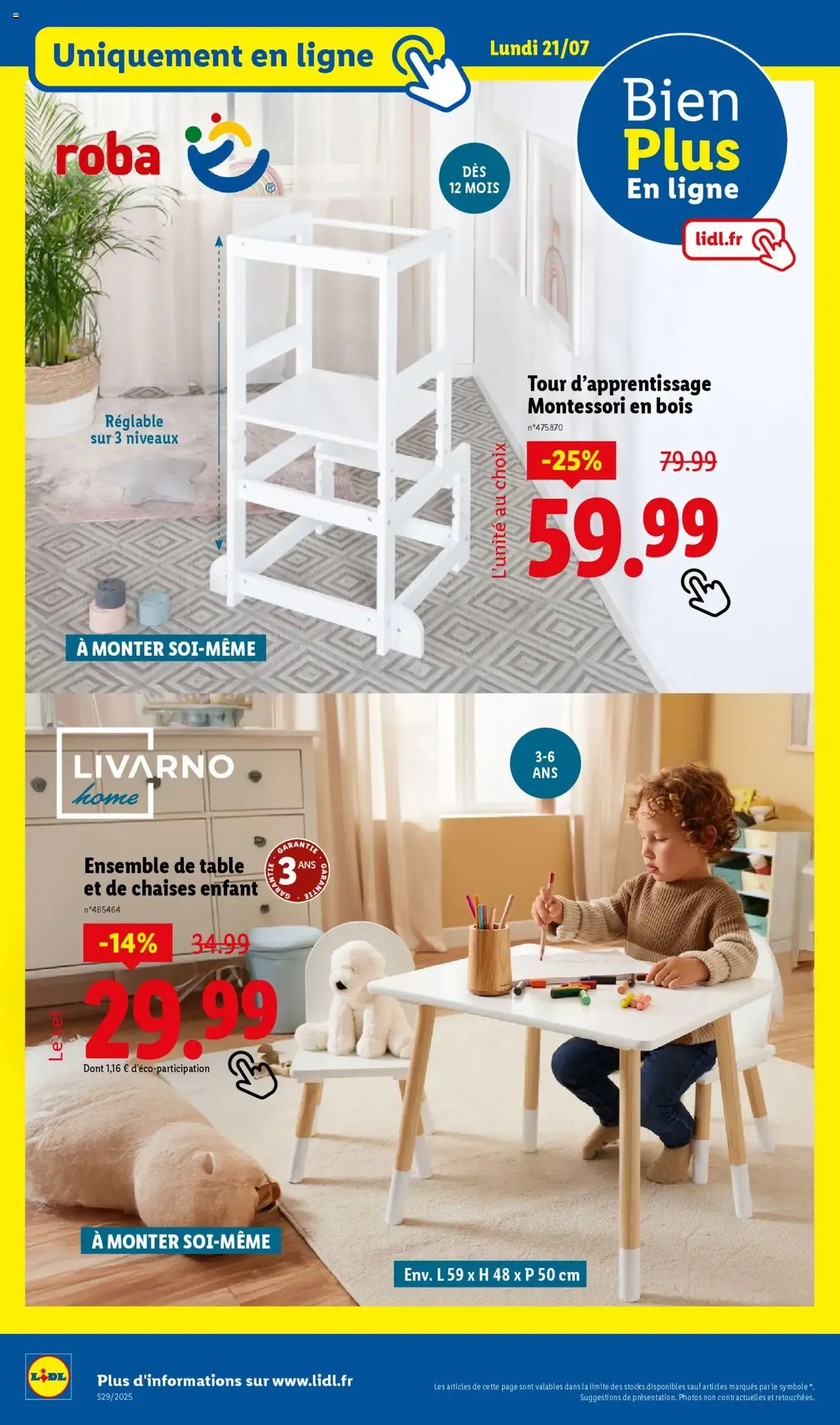 LIDL catalogue semaine 28 - brochure valable à partir du 17/07/2025, page 74 sur 82 LIDL catalogue semaine 28 - brochure valable à partir du 17/07/2025, page 74 sur 82