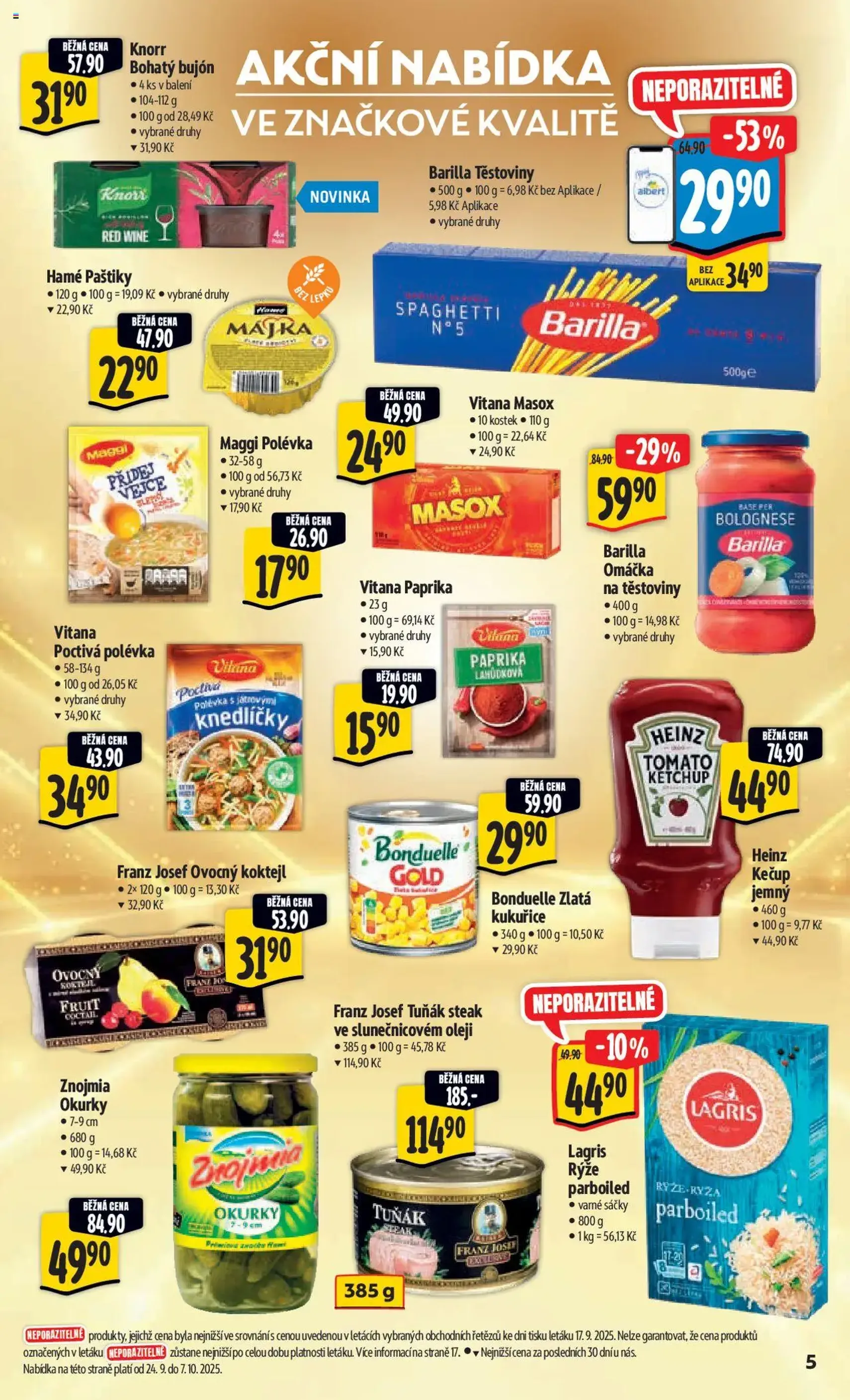 Albert leták - Hypermarket - platný leták od 24.09.2025 strana 12 z 52