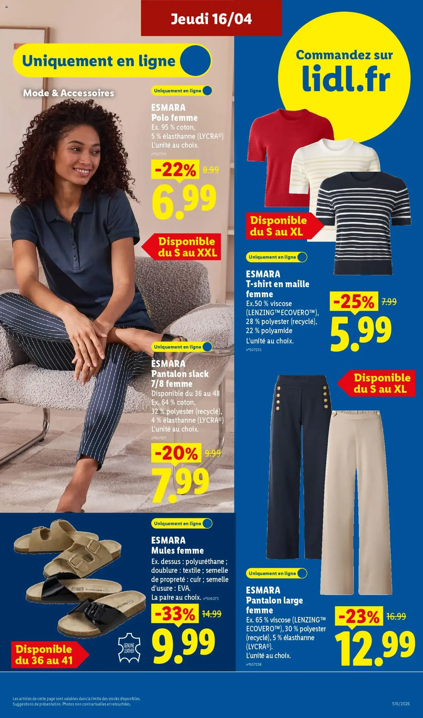 LIDL catalogue - brochure valable à partir du 16/04/2026, page 45 sur 67
