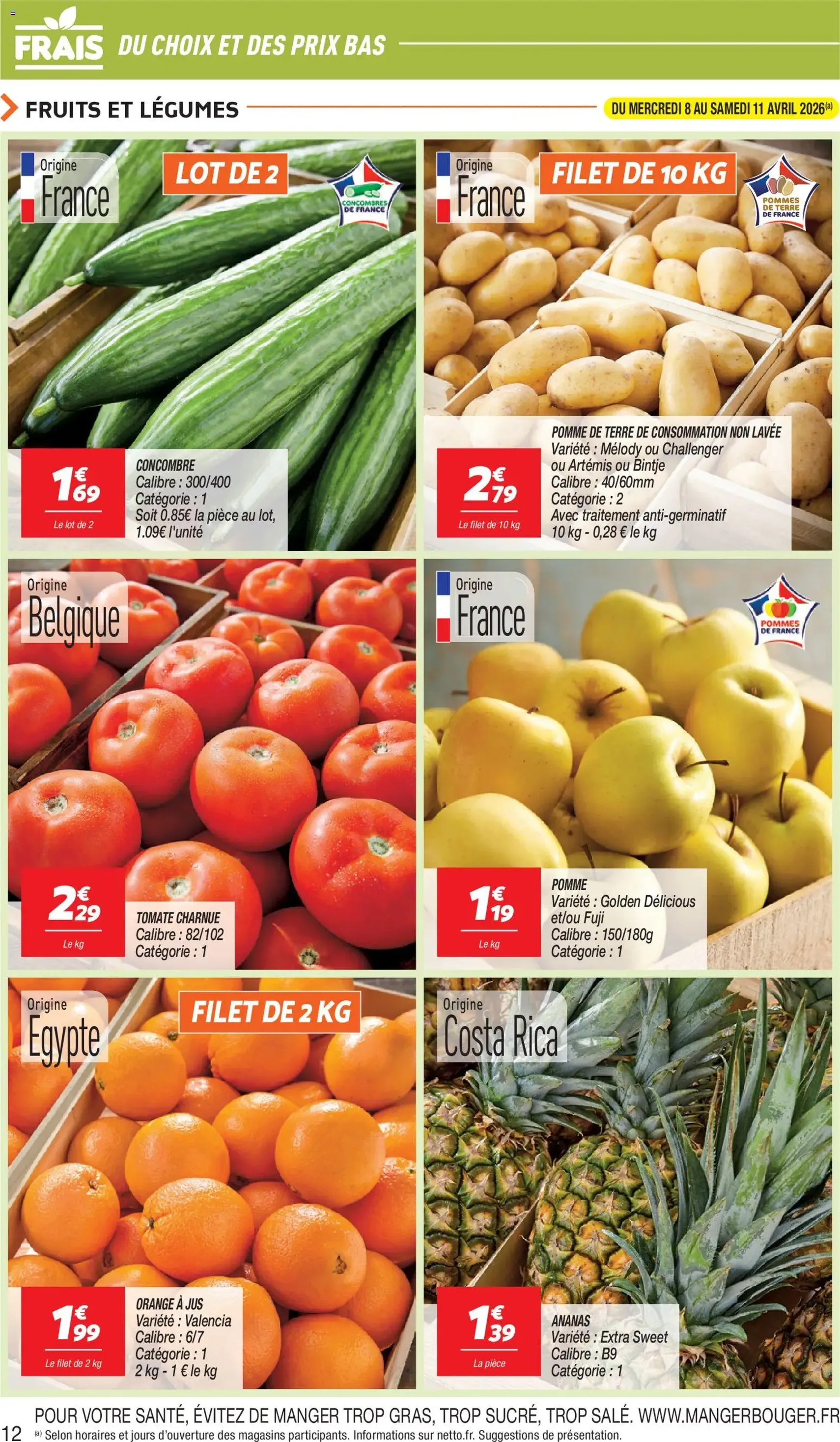 Netto catalogue - brochure valable à partir du 07/04/2026, page 12 sur 24