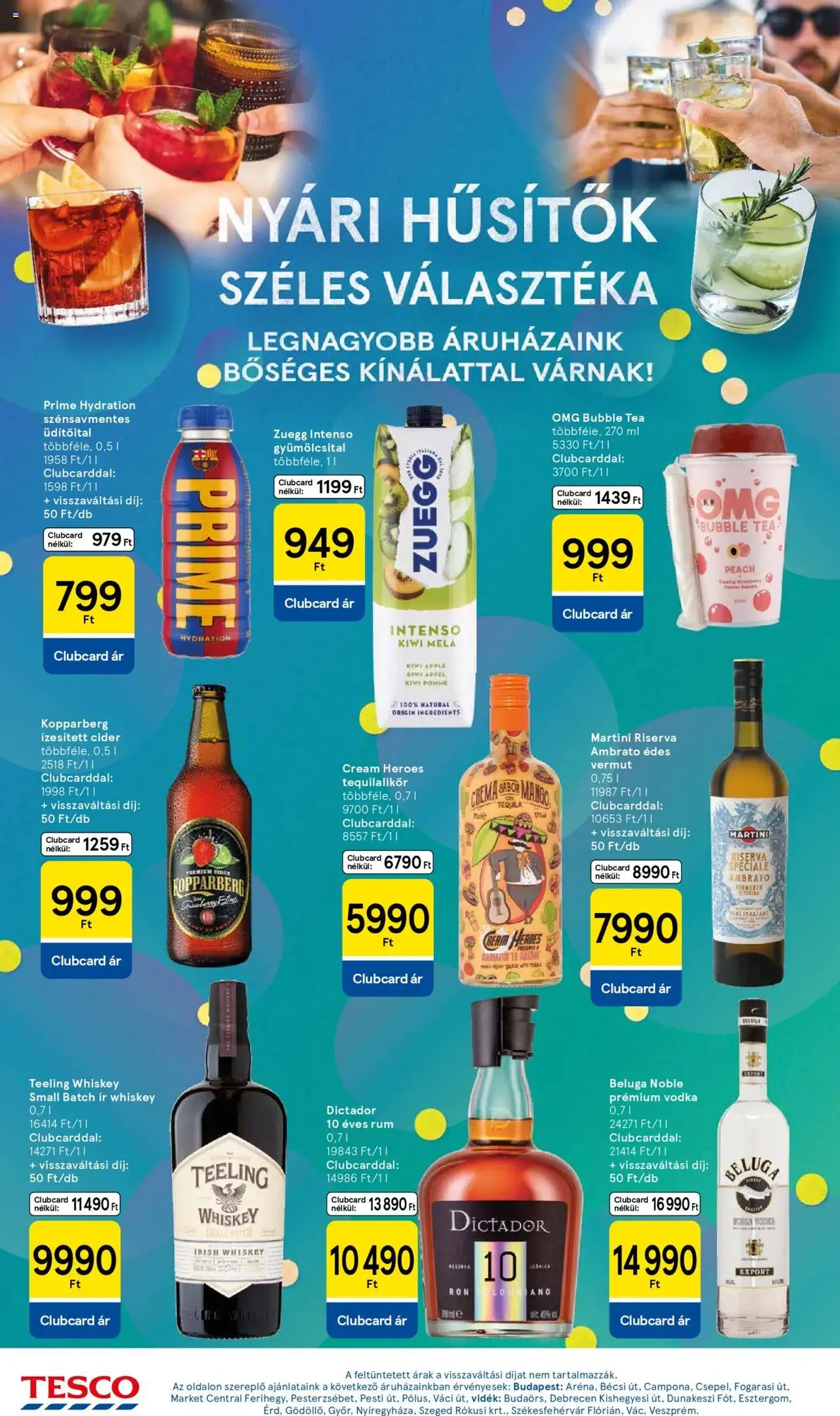 Tesco Szupermarket - Akciós újság - 2025.09.04. érvényes szórólap 22 oldal 32 oldalból Tesco Szupermarket - Akciós újság - 2025.09.04. érvényes szórólap 22 oldal 32 oldalból