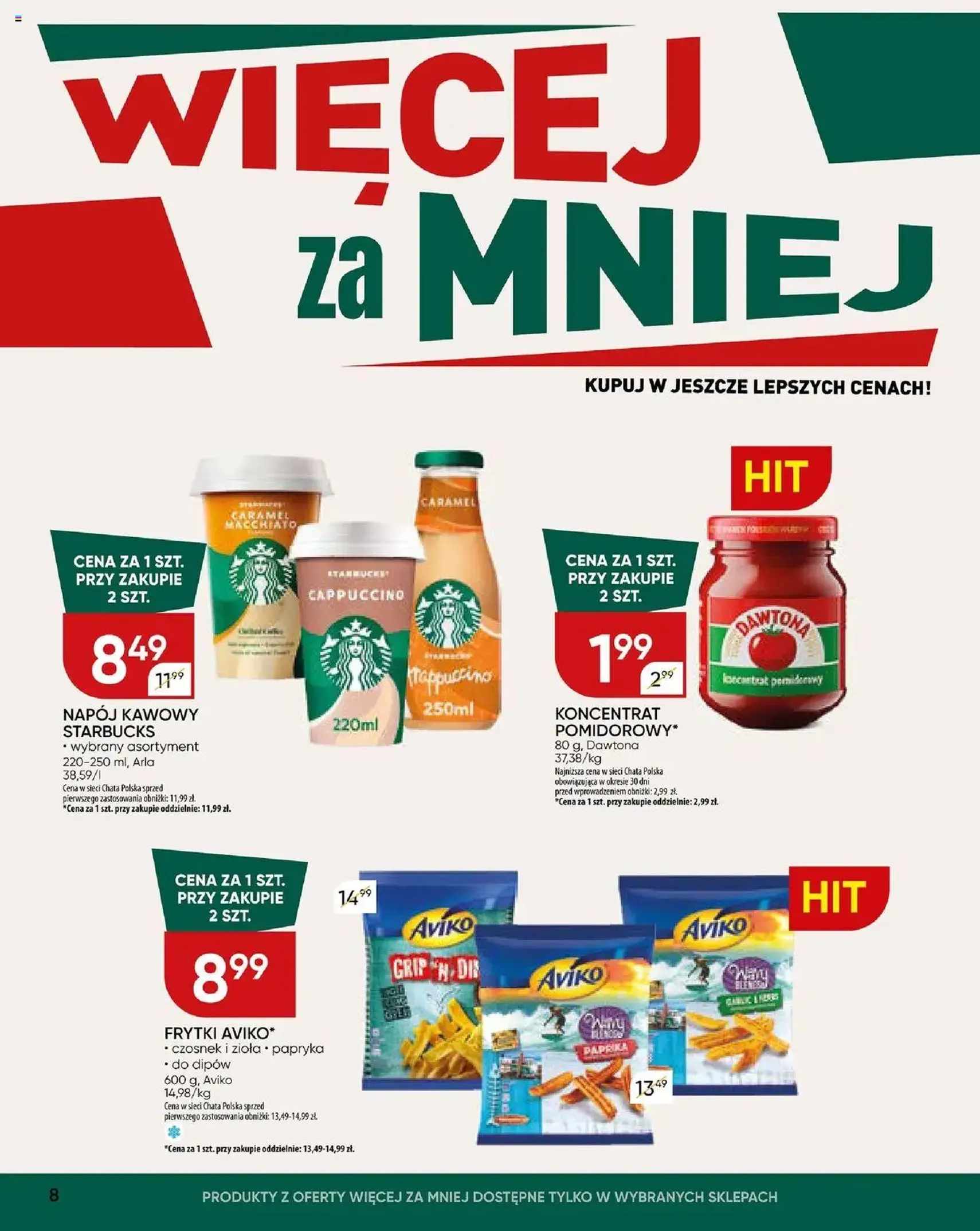 Chata Polska Gazetka - ważny gazetka od 28.08.2025 strona 8 z 23 Chata Polska Gazetka - ważny gazetka od 28.08.2025 strona 8 z 23
