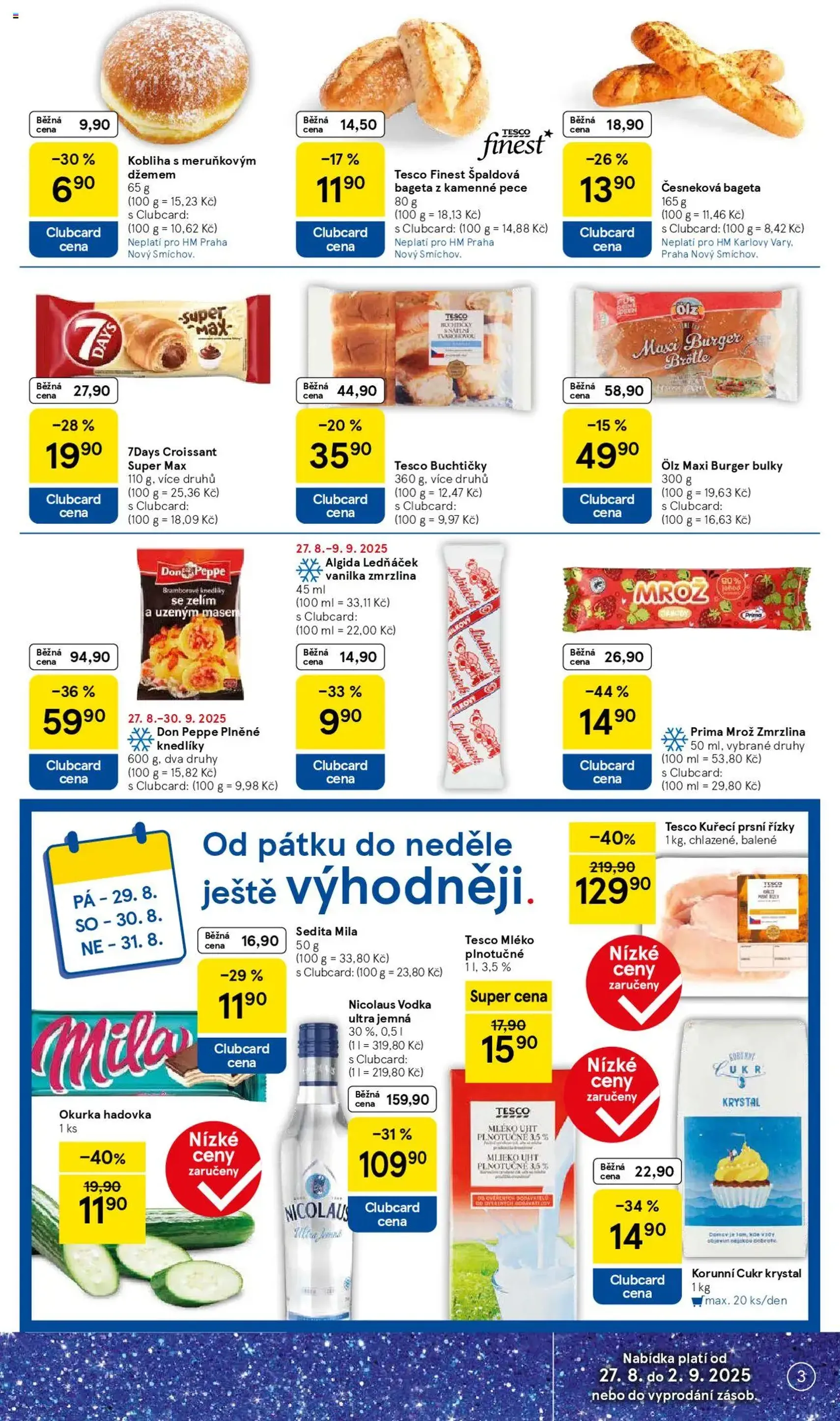 Tesco leták - Hypermarket - platný leták od 27.08.2025 strana 3 z 29
