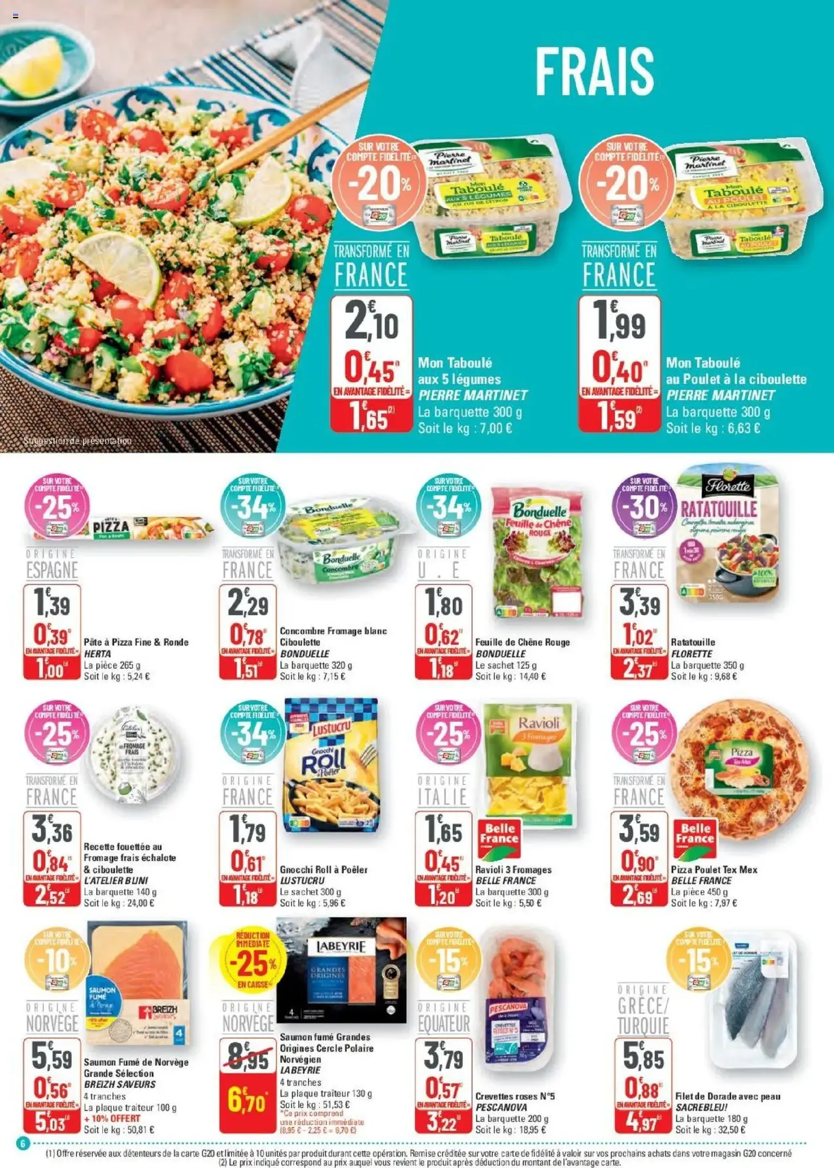 G20 Supermarchés catalogue - brochure valable à partir du 24/09/2025, page 7 sur 21
