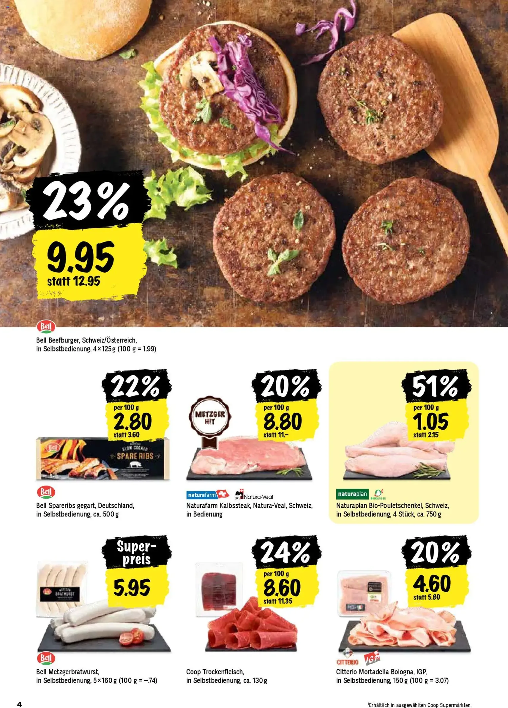 Coop Aktionen - Gültiger Prospekt ab 30.10.2025, Seite 4 von insgesamt 24 Coop Aktionen - Gültiger Prospekt ab 30.10.2025, Seite 4 von insgesamt 24