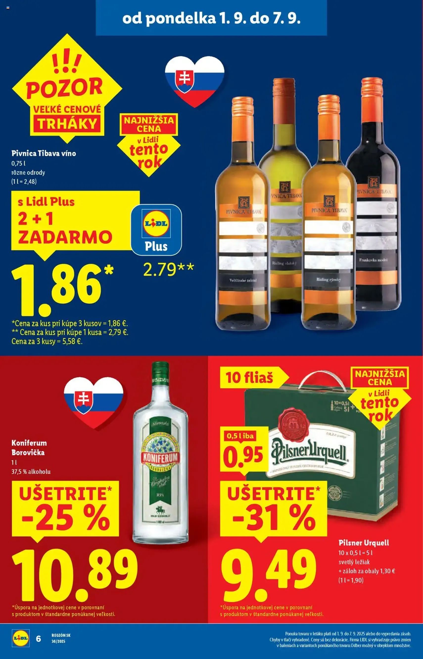 Lidl leták - platný leták od 01.09.2025 strana 6 z 103 Lidl leták - platný leták od 01.09.2025 strana 6 z 103