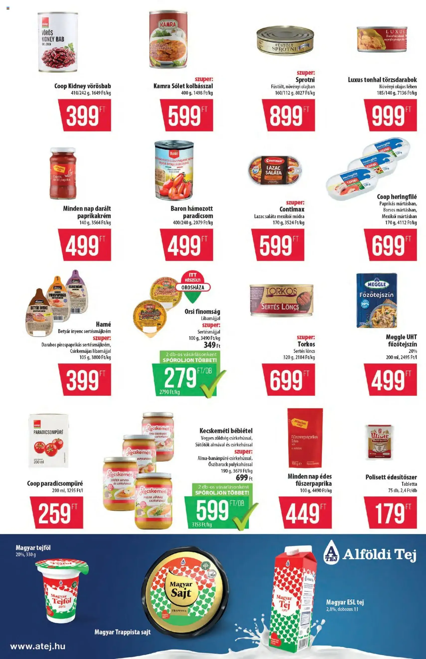 COOP Akciós újság - 2025.08.07. érvényes szórólap 8 oldal 12 oldalból COOP Akciós újság - 2025.08.07. érvényes szórólap 8 oldal 12 oldalból