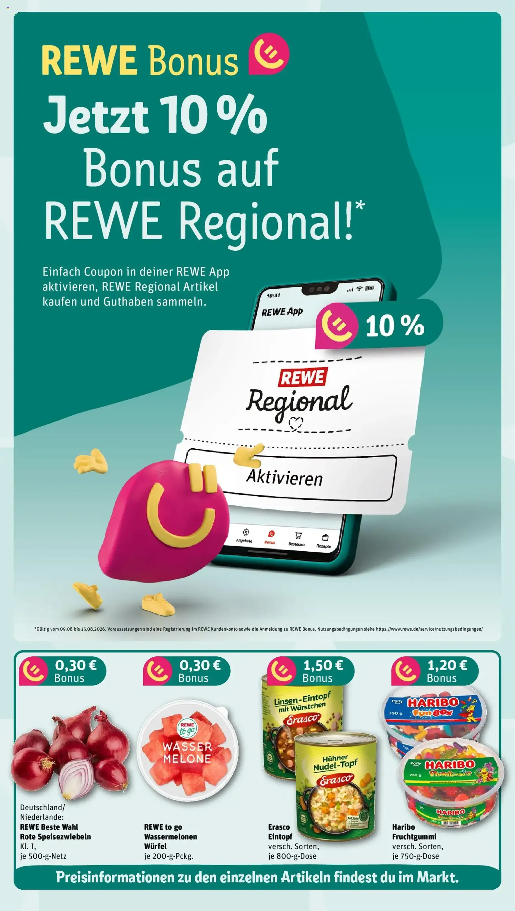Rewe ihr Kaufpark Prospekt - Gültiger Prospekt ab 10.08.2026, Seite 5 von insgesamt 35