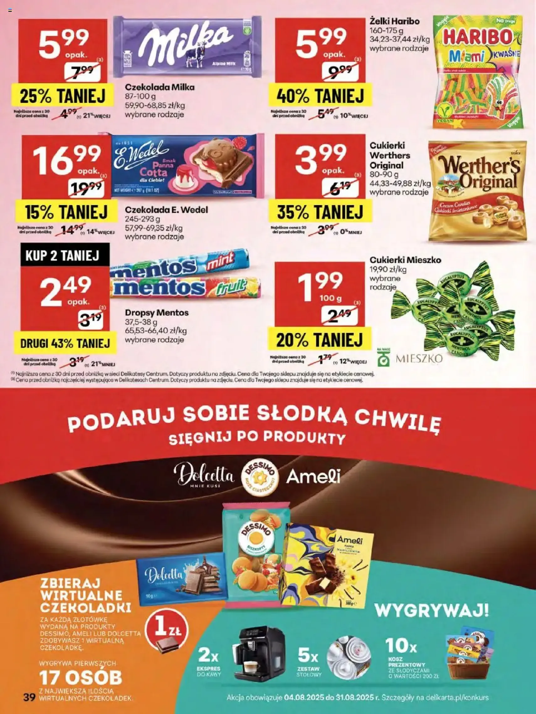 Delikatesy Centrum Gazetka - ważny gazetka od 14.08.2025 strona 39 z 52 Delikatesy Centrum Gazetka - ważny gazetka od 14.08.2025 strona 39 z 52