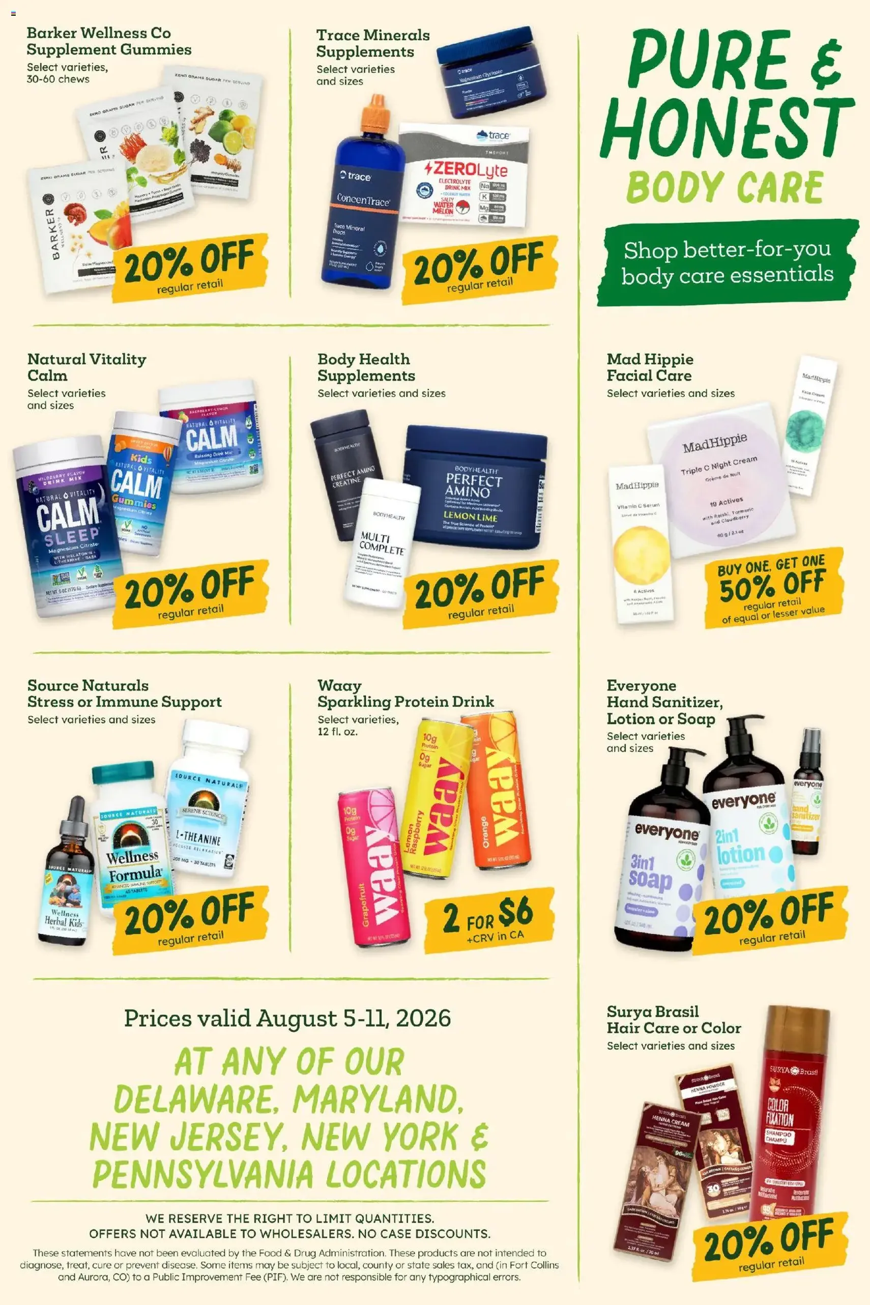 Sprouts Weekly Ad - valid flyer from 08/05/2026, page 10 of 12
