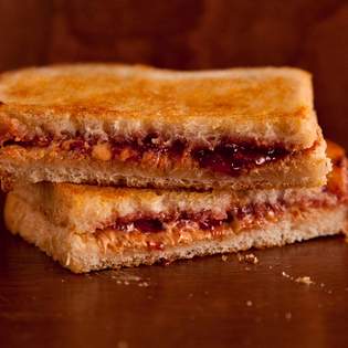 Recipe preview Grilled Peanut Butter and Jelly Sandwich