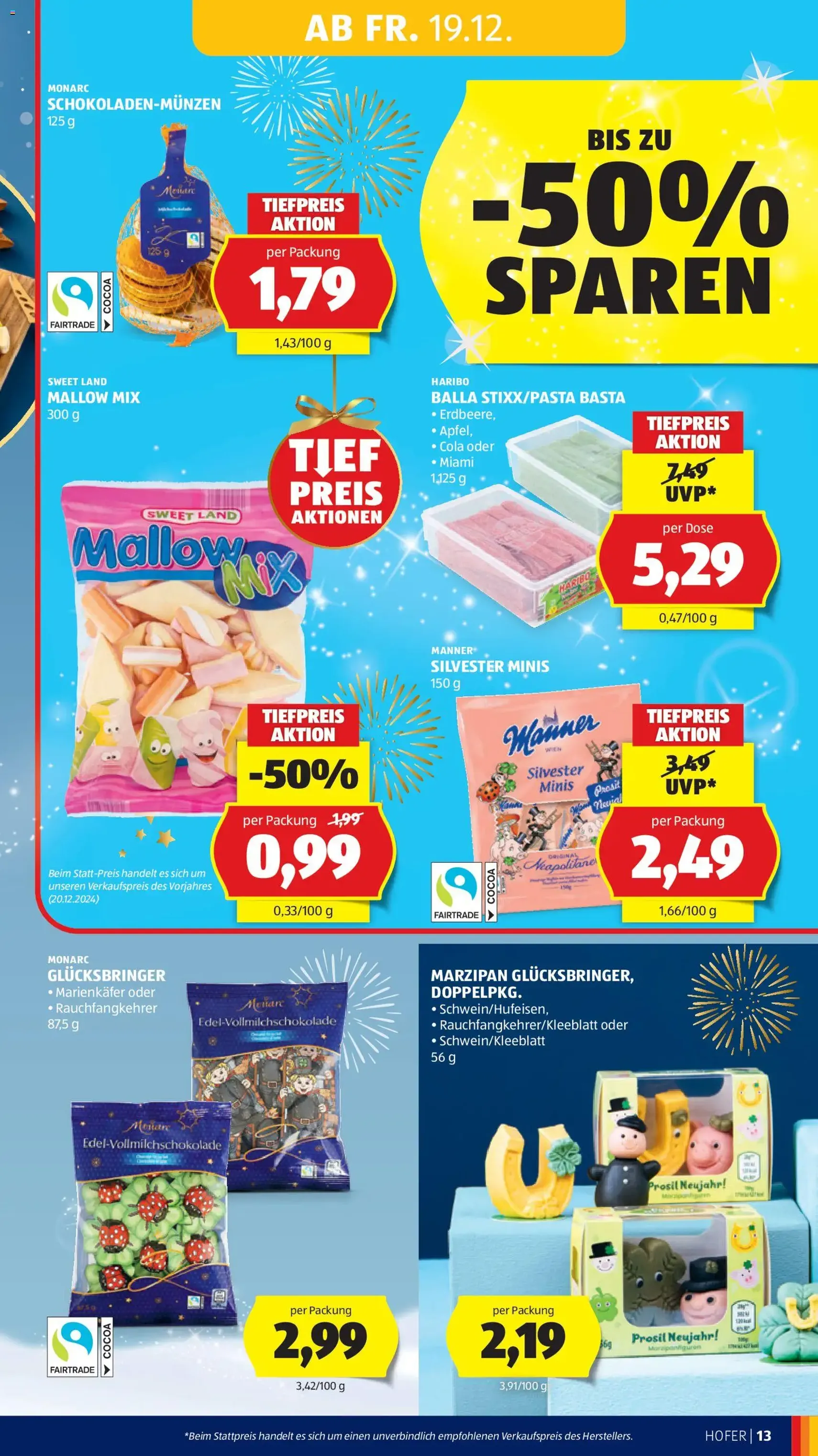 Hofer Flugblatt - Gültiger Prospekt ab 19.12.2025, Seite 15 von insgesamt 41