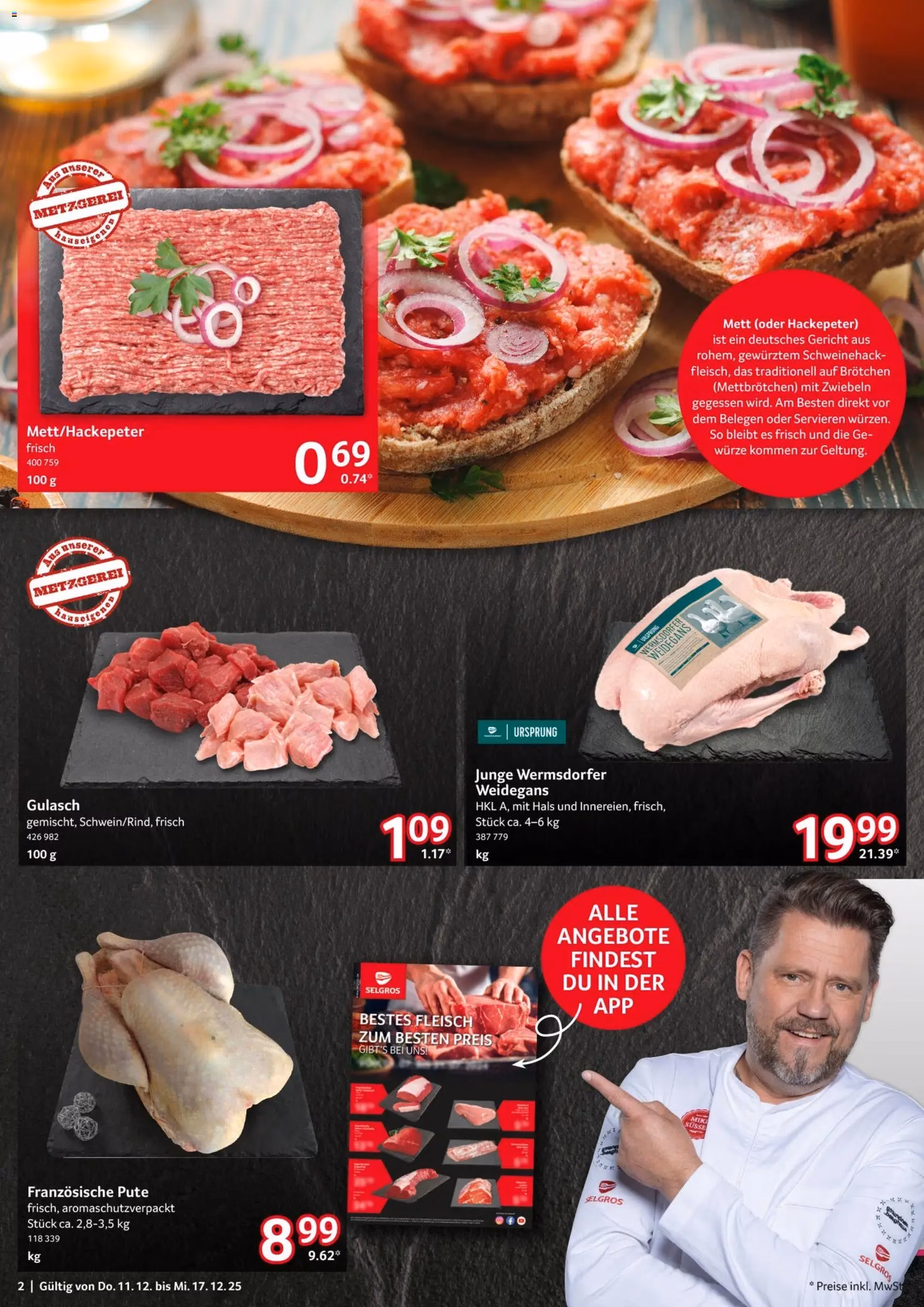 Selgros Prospekt - Gültiger Prospekt ab 11.12.2025, Seite 2 von insgesamt 16