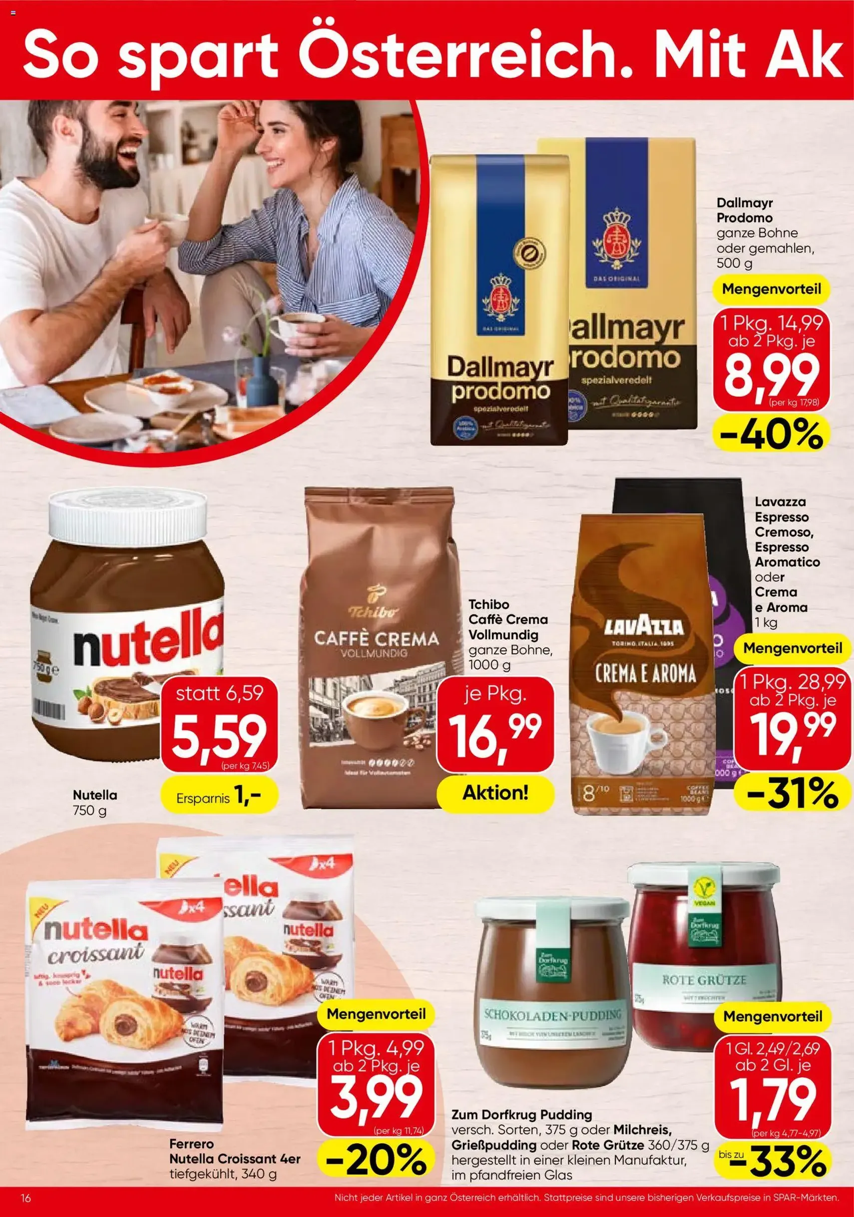 Spar Flugblatt - Gültiger Prospekt ab 22.10.2026, Seite 16 von insgesamt 20