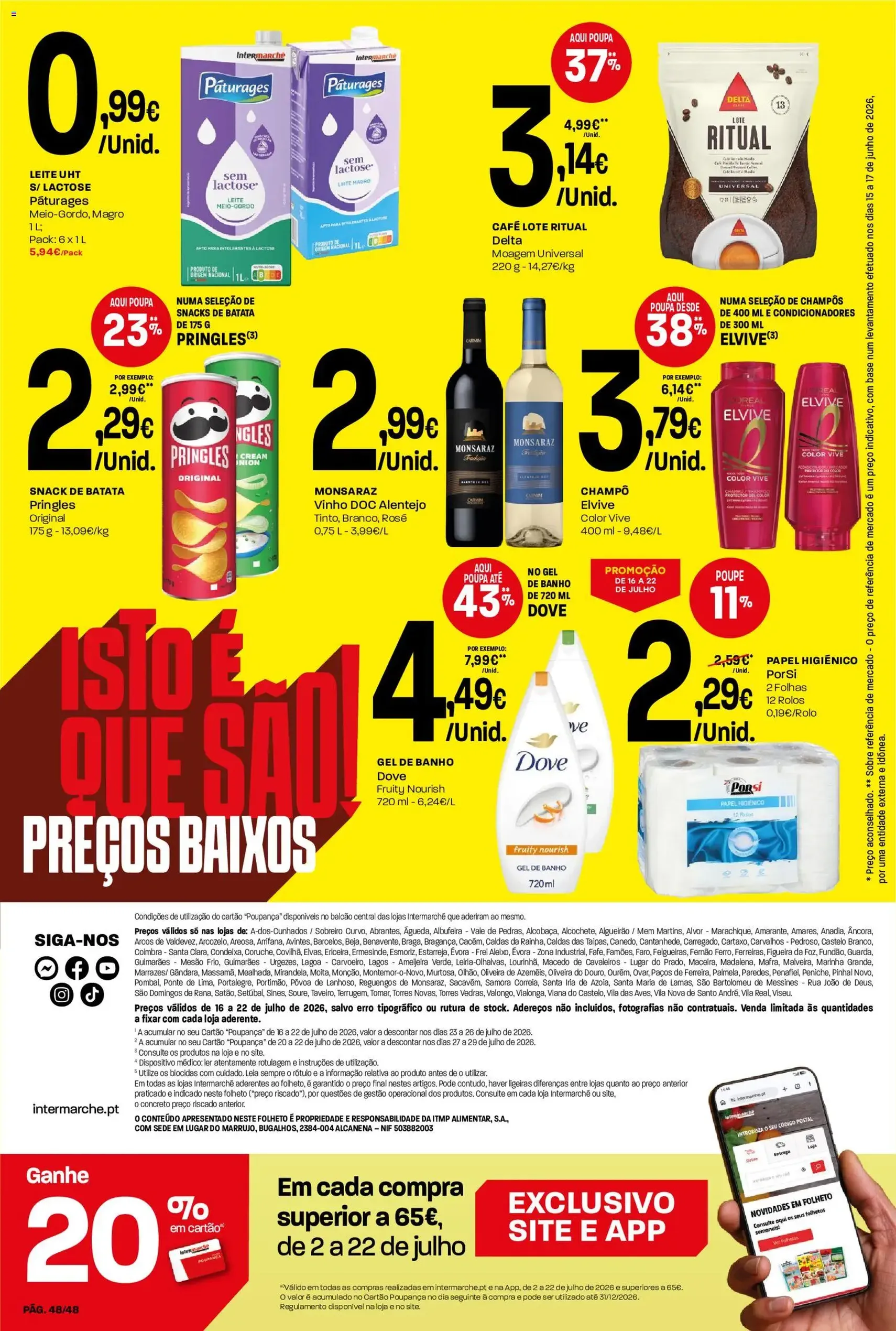 Intermarché folheto - folheto válido a partir de 16/07/2026 página 48 de 48