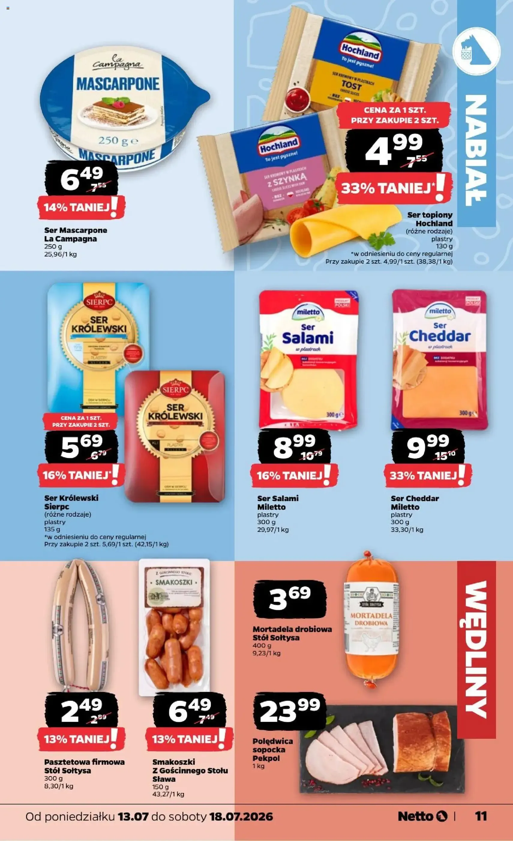 Netto gazetka od poniedziałku - ważny gazetka od 13.07.2026 strona 11 z 34