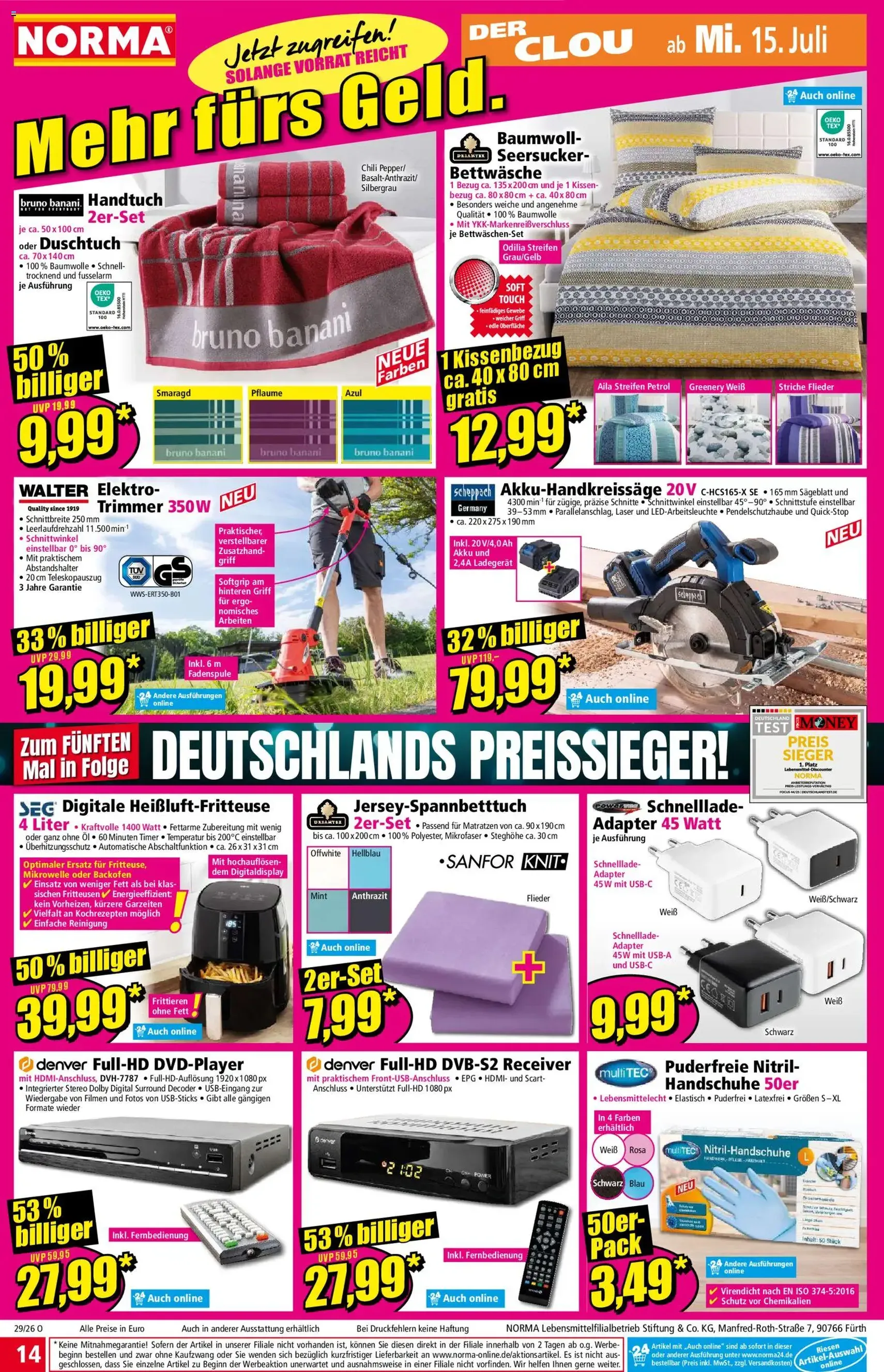 Norma Prospekt - Gültiger Prospekt ab 13.07.2026, Seite 14 von insgesamt 18
