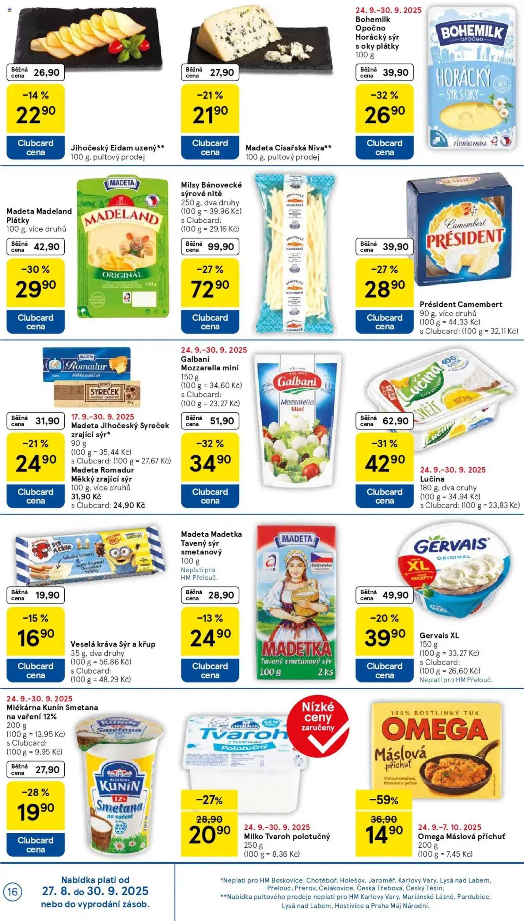 Tesco leták - Hypermarket - platný leták od 24.09.2025 strana 16 z 28