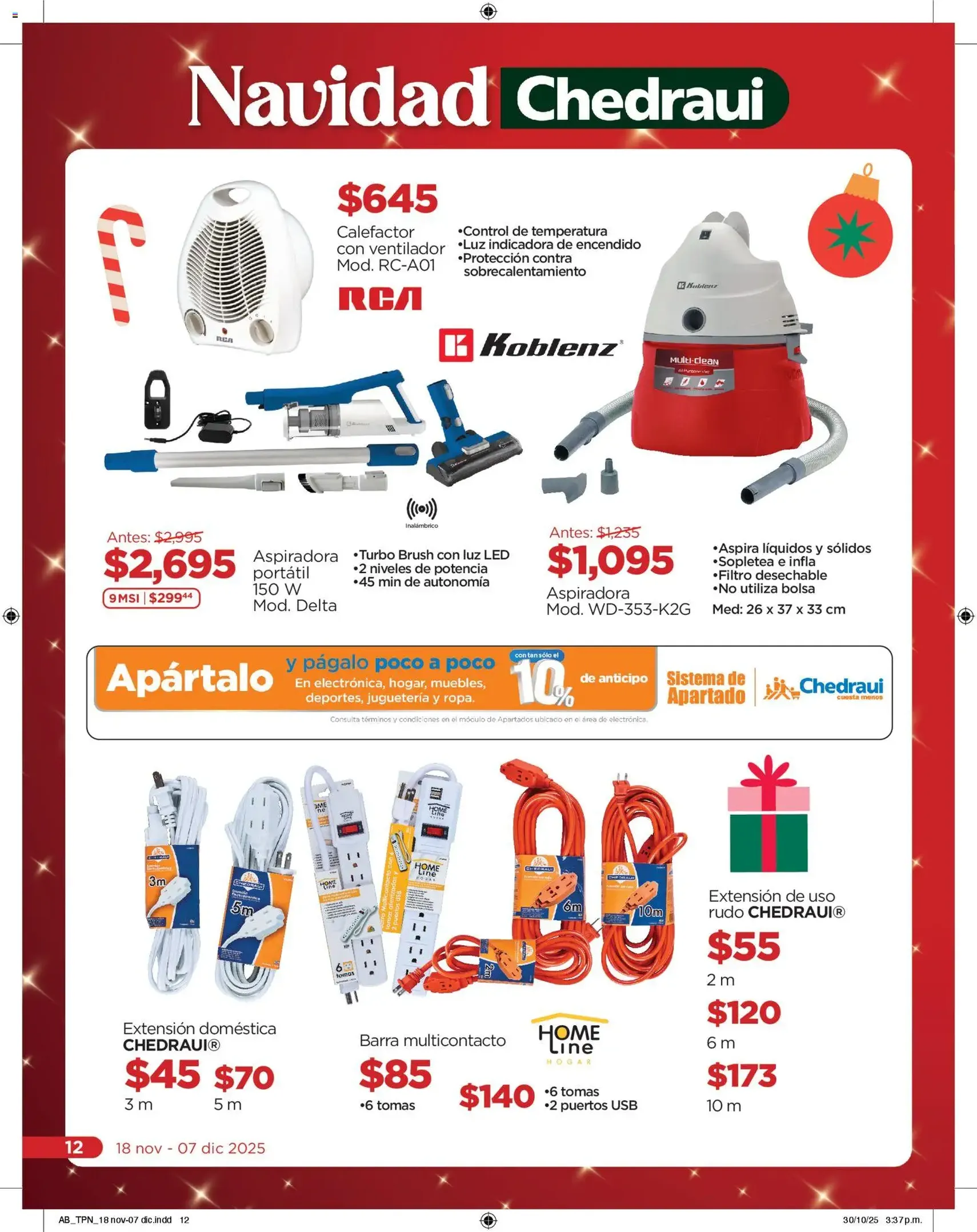 Chedraui folleto - folleto válido desde 18/11/2025 página 12 de 20