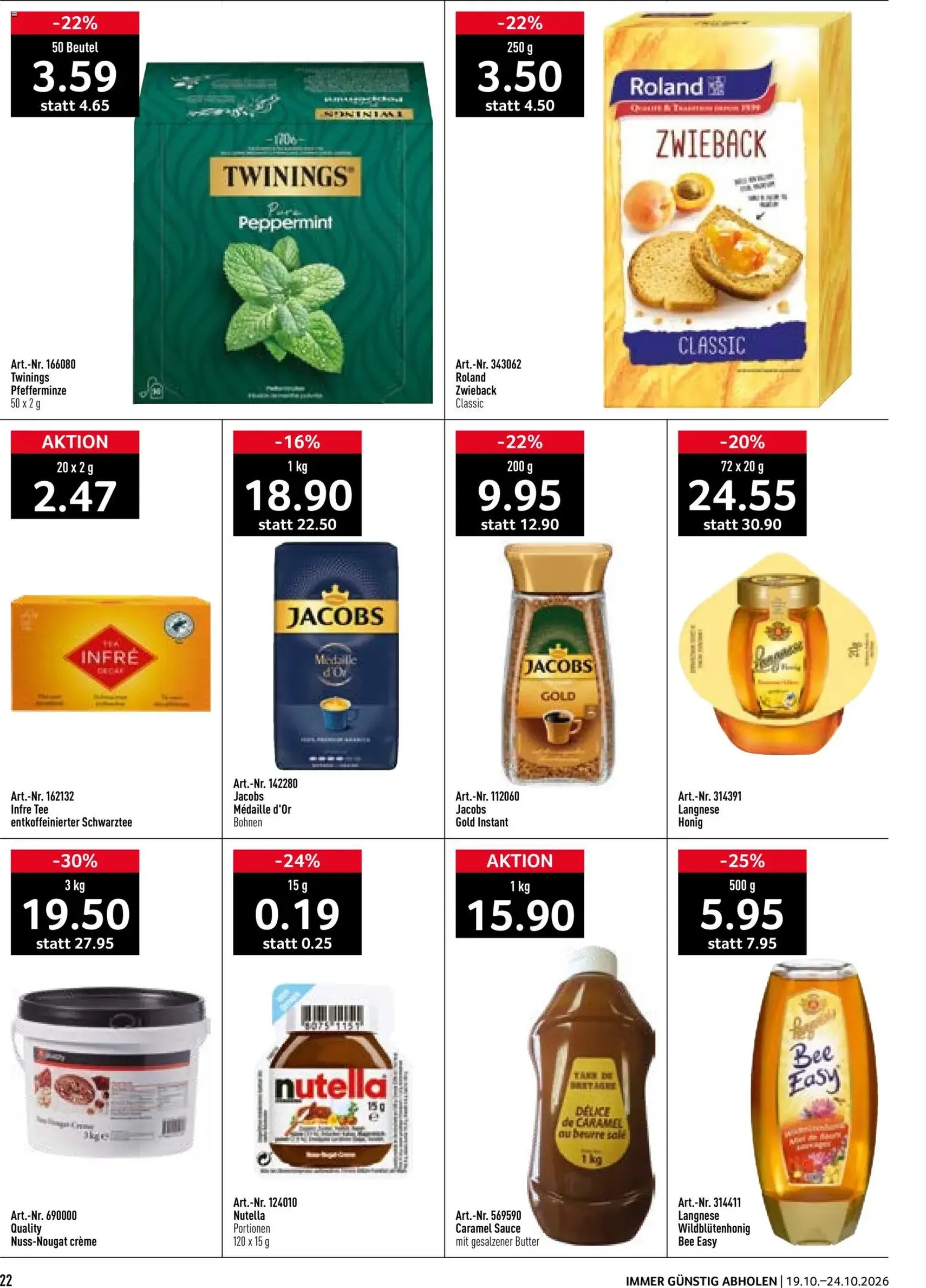 Prodega aktionen - Gültiger Prospekt ab 19.10.2026, Seite 22 von insgesamt 36