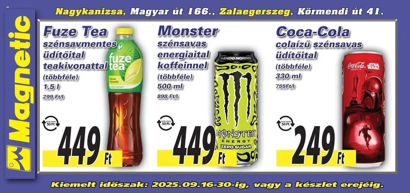 Magnetic - Óriásplakátok - 2025.09.16. érvényes szórólap 5 oldal 6 oldalból