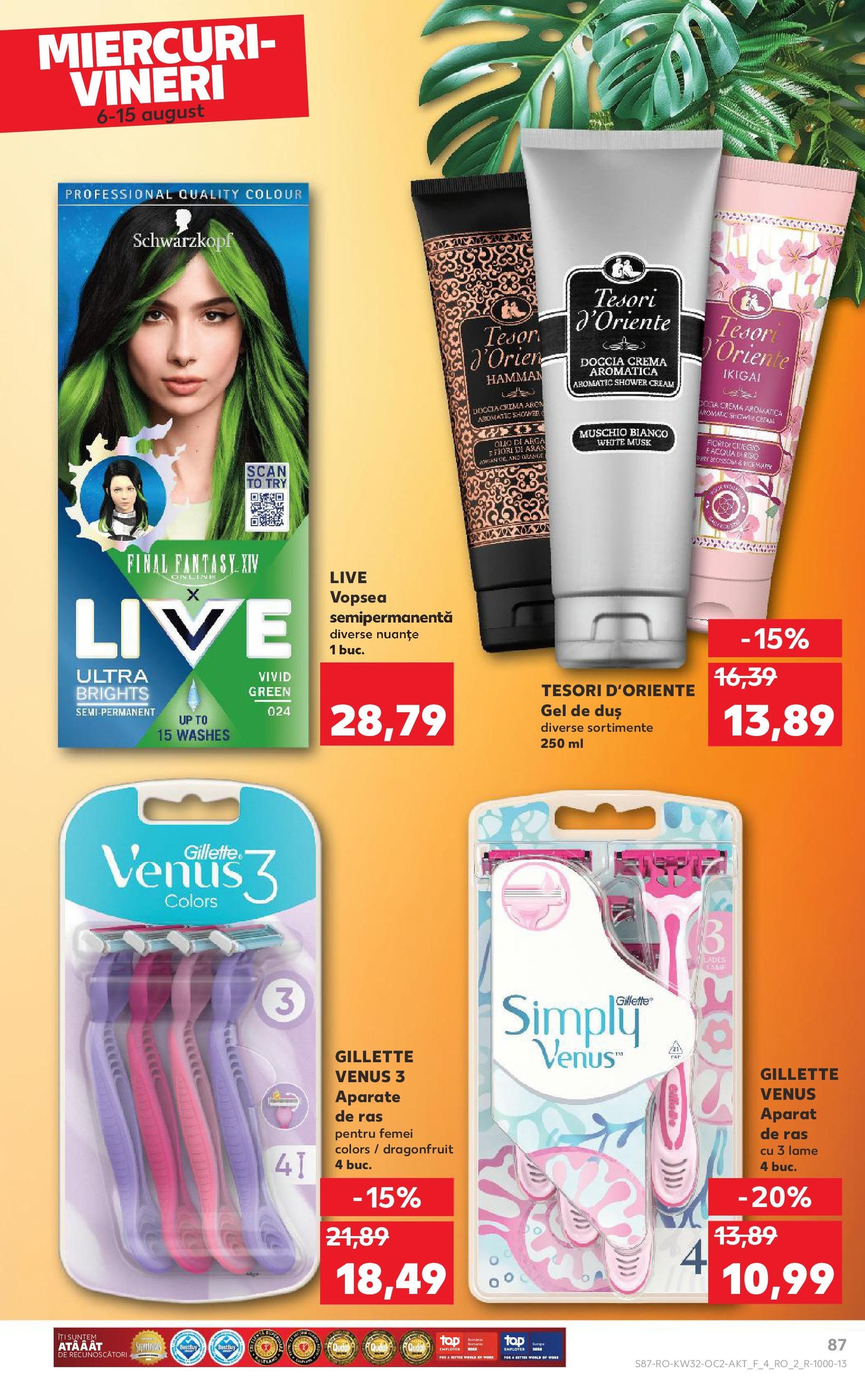 Catalog Kaufland - București - cataloage valabile începând cu 06.08.2025 pagina 87 din 98 Catalog Kaufland - București - cataloage valabile începând cu 06.08.2025 pagina 87 din 98