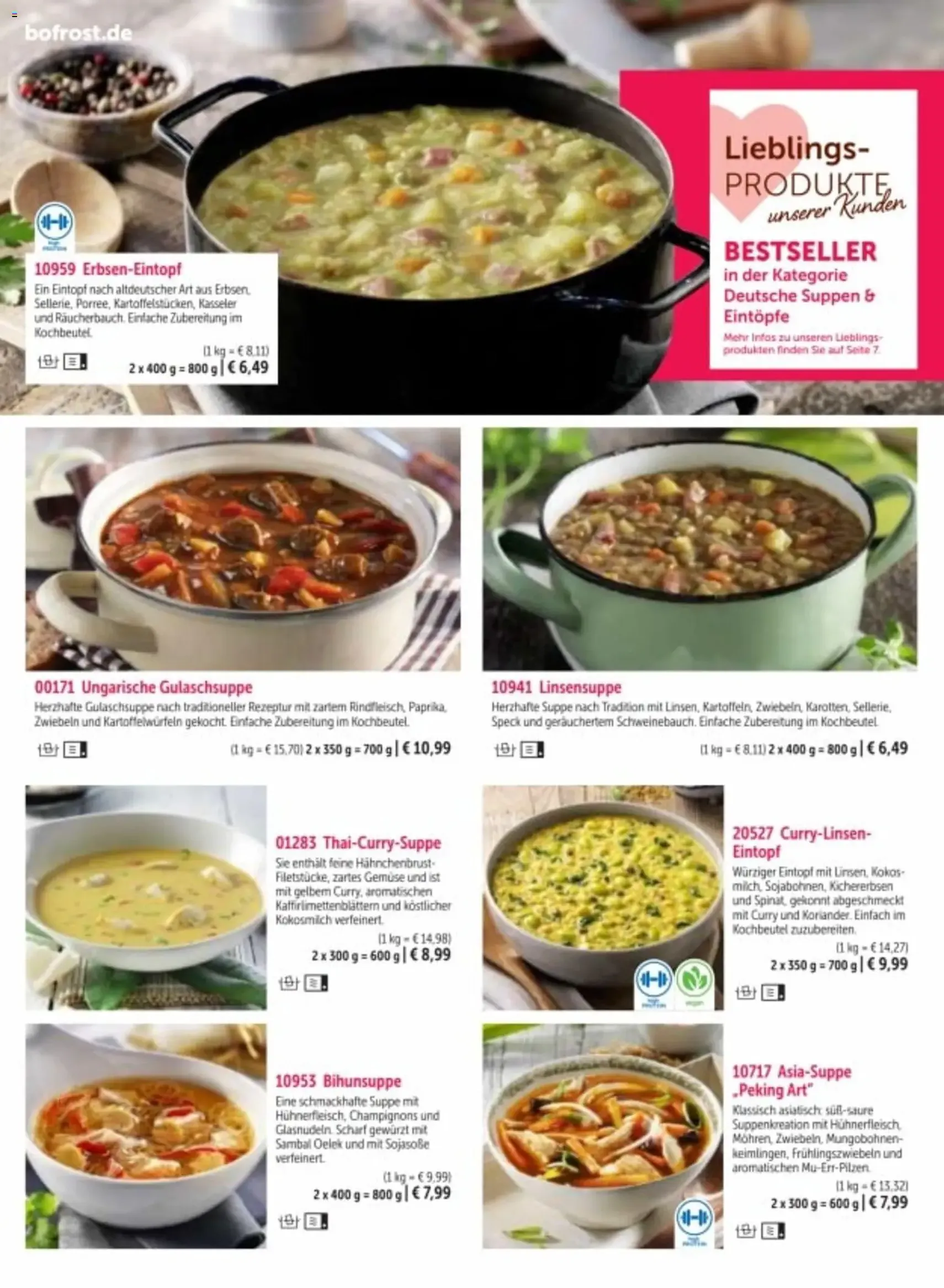Bofrost Katalog - Gültiger Prospekt ab 06.03.2026, Seite 94 von insgesamt 150