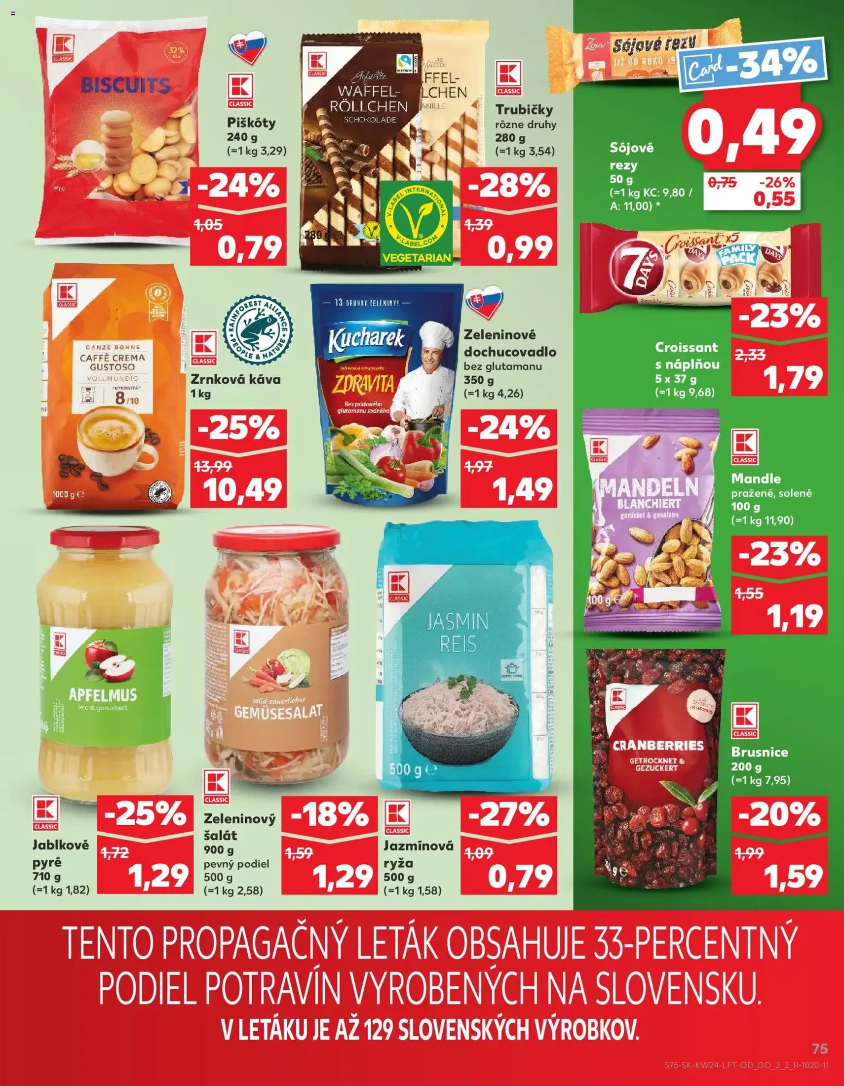 Kaufland SK akciós újság - 2026.06.11. érvényes szórólap 75 oldal 78 oldalból