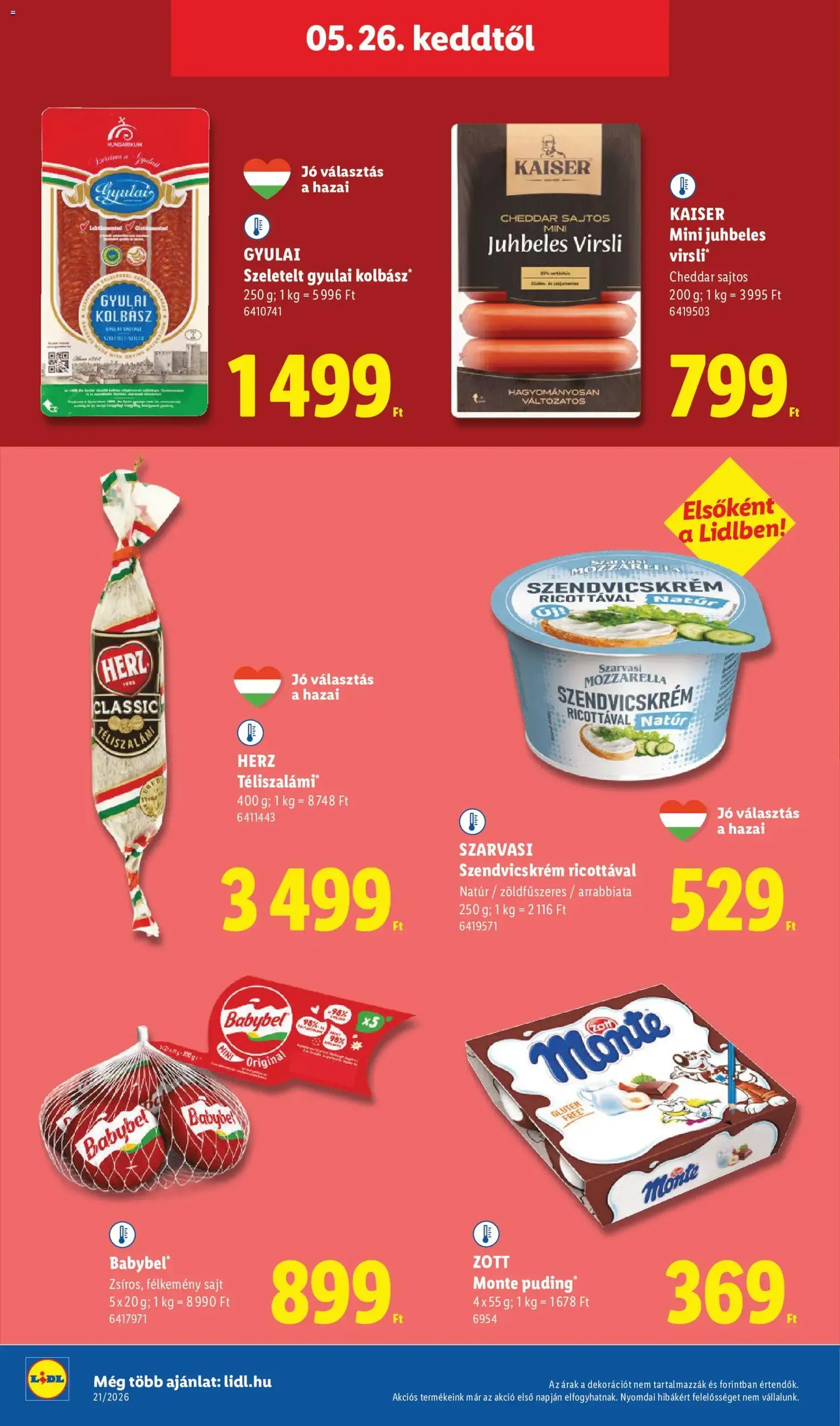 Lidl akciós újság - 2026.05.21. érvényes szórólap 72 oldal 84 oldalból