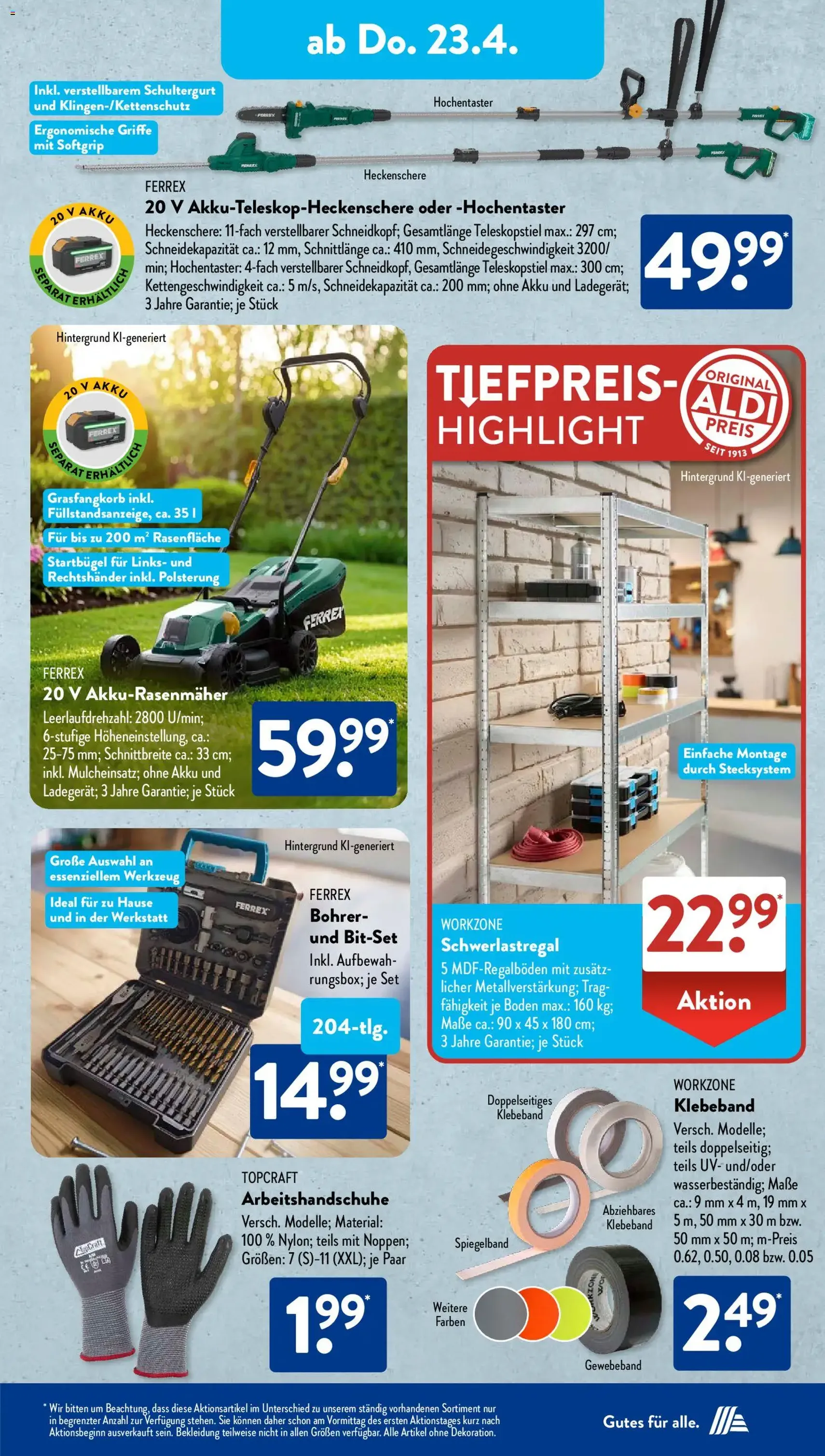 Aldi Süd Prospekt - Gültiger Prospekt ab 20.04.2026, Seite 9 von insgesamt 24