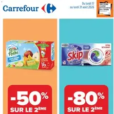 Carrefour Vos promos du quotidien - Prévisualisation du catalogue valable à partir du 17/08/2026