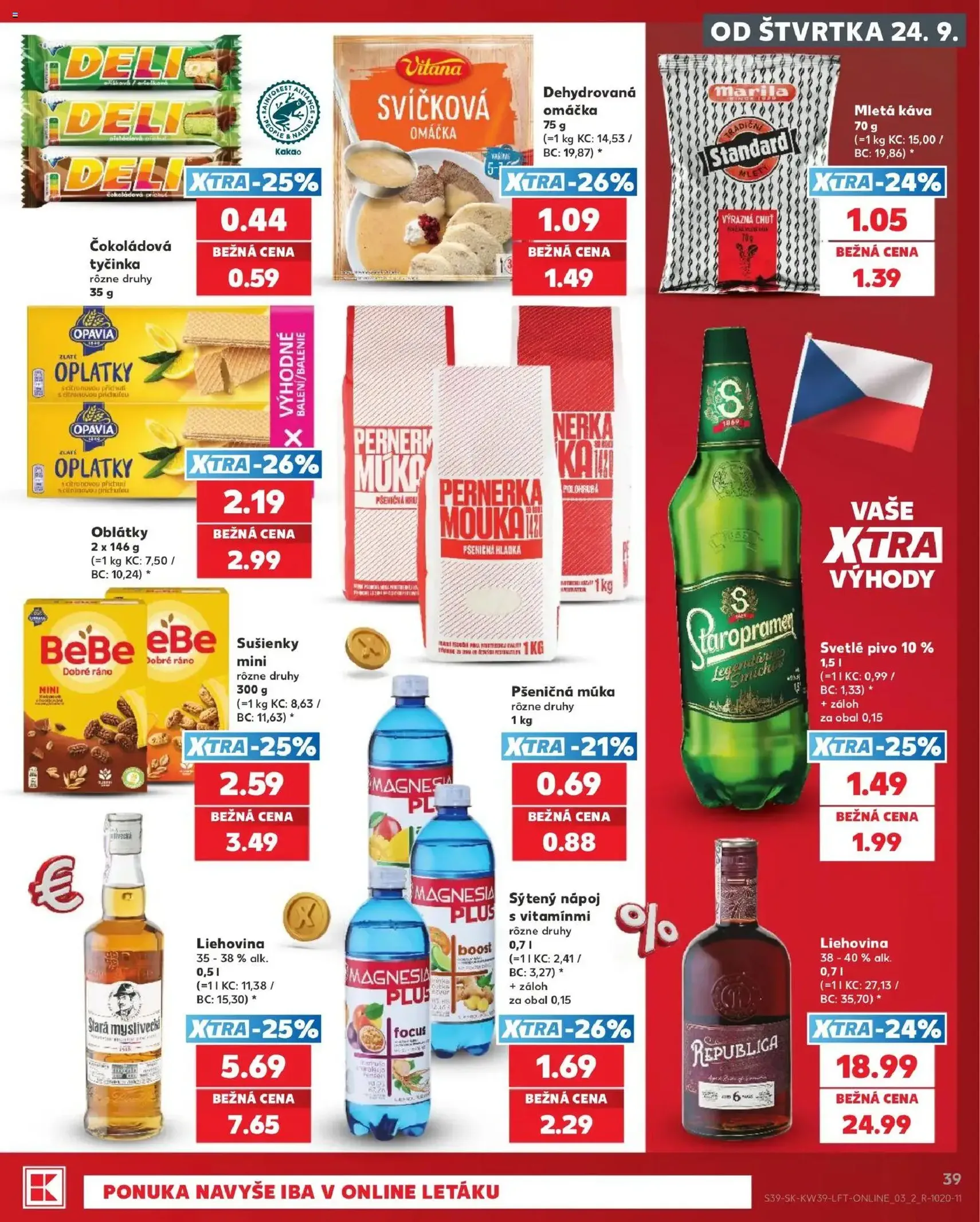 Kaufland leták - platný leták od 24.09.2026 strana 39 z 82