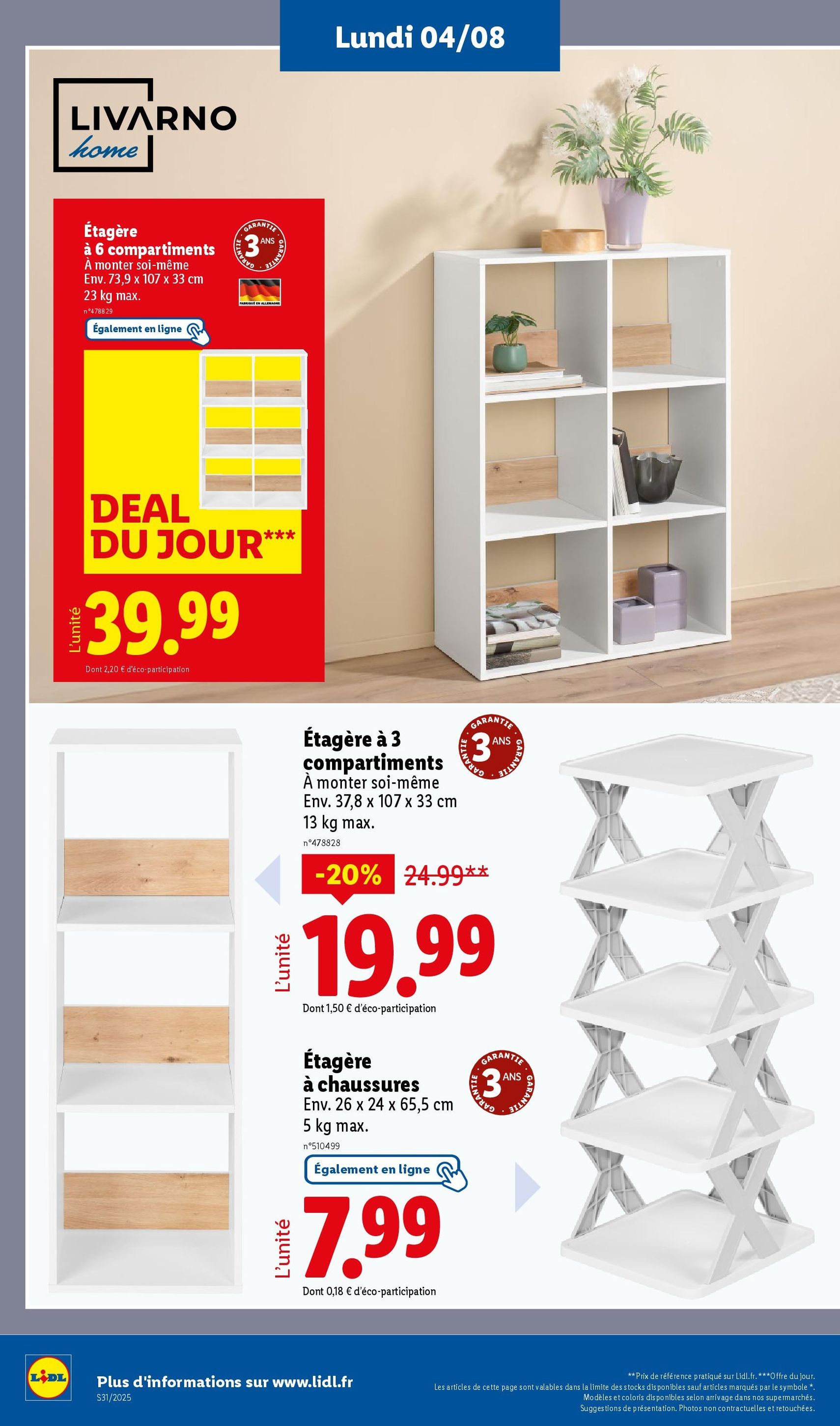 LIDL catalogue semaine 30 - brochure valable à partir du 31/07/2025, page 56 sur 73 LIDL catalogue semaine 30 - brochure valable à partir du 31/07/2025, page 56 sur 73