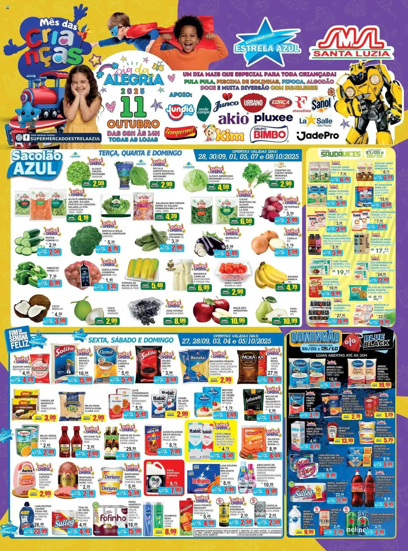 Estrela Azul - Ofertas da semana - folheto válido a partir de 27/09/2025 página 1 de 4