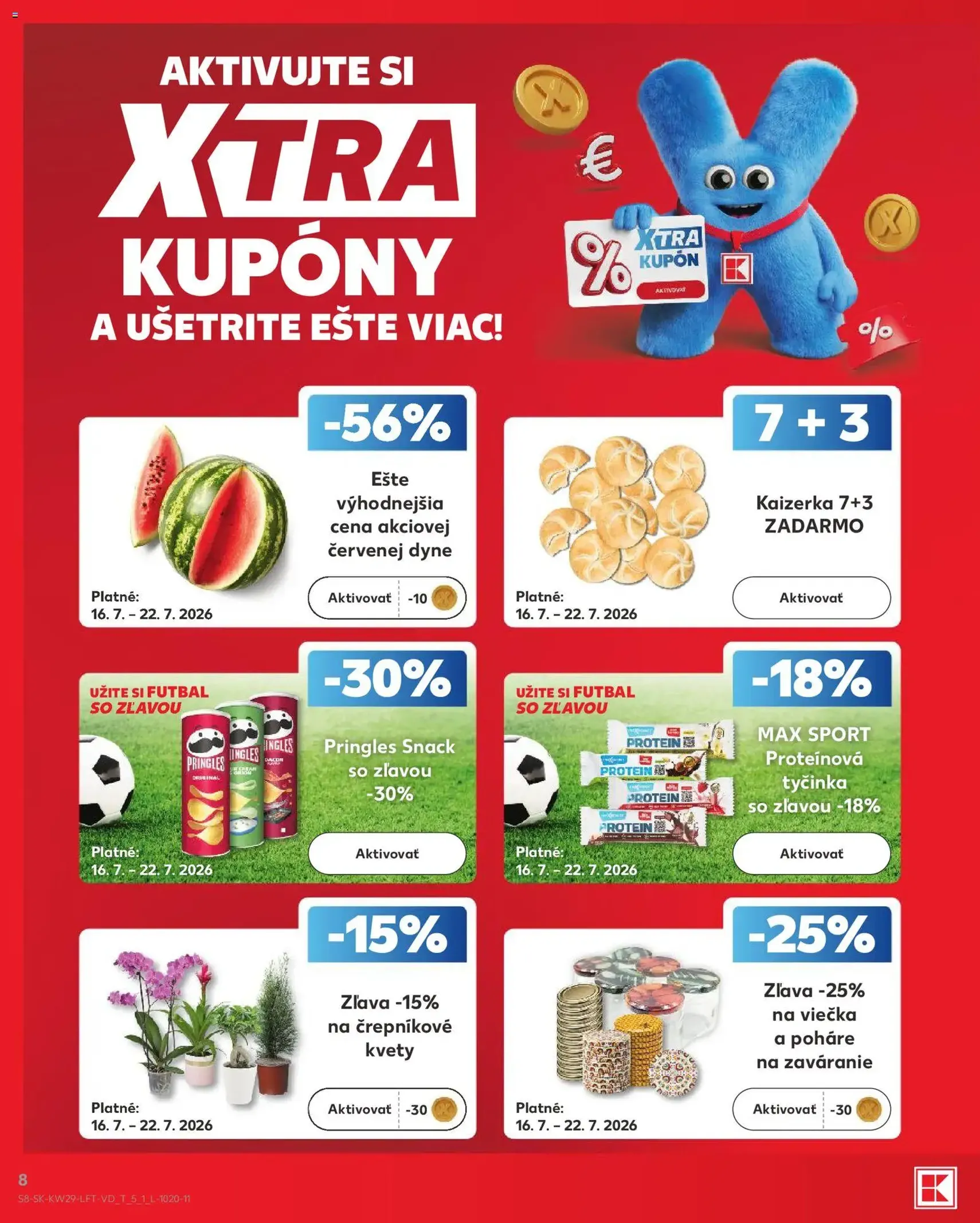 Kaufland leták - platný leták od 16.07.2026 strana 8 z 86