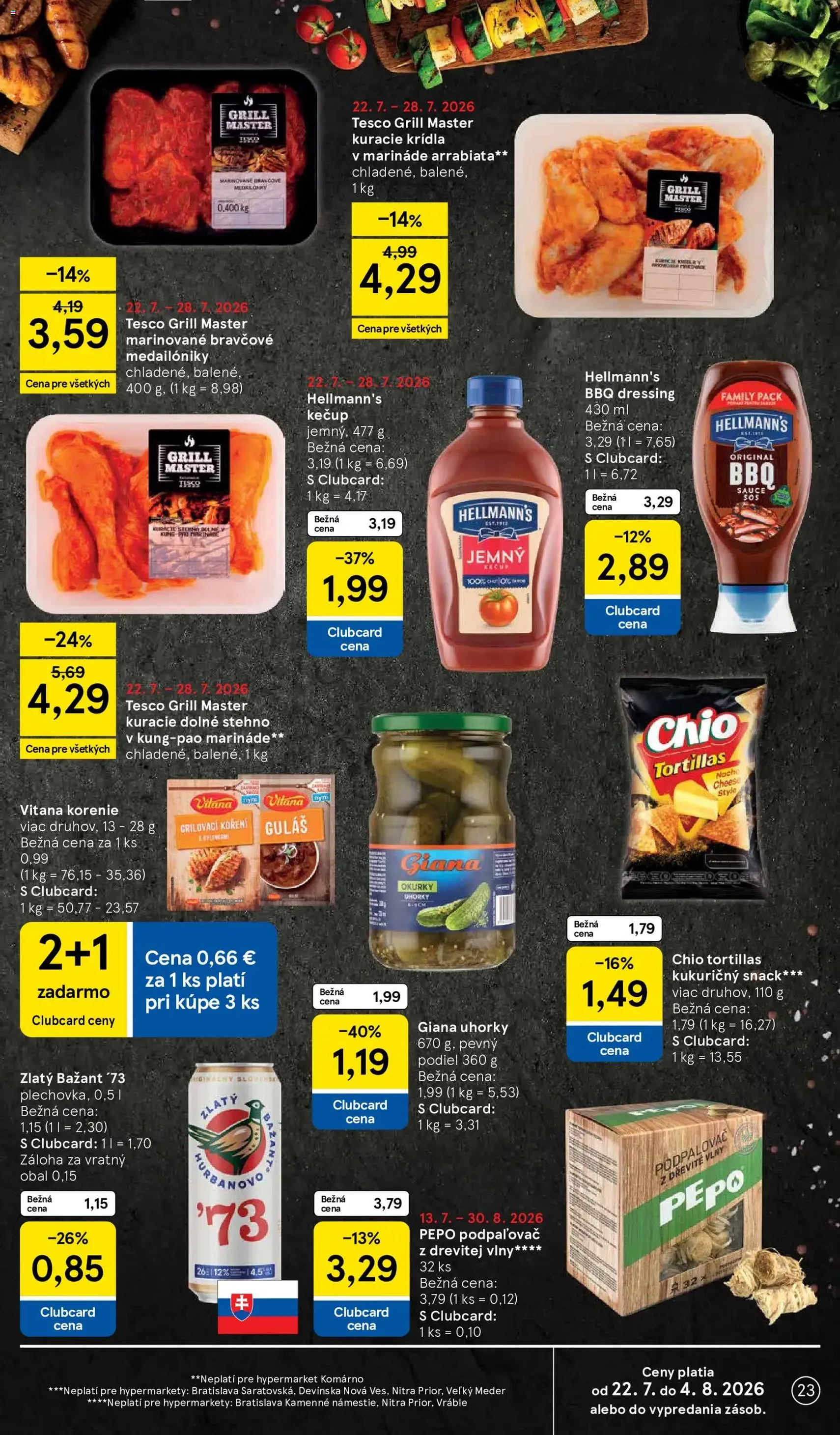 Tesco Hypermarket - leták - platný leták od 22.07.2026 strana 23 z 50
