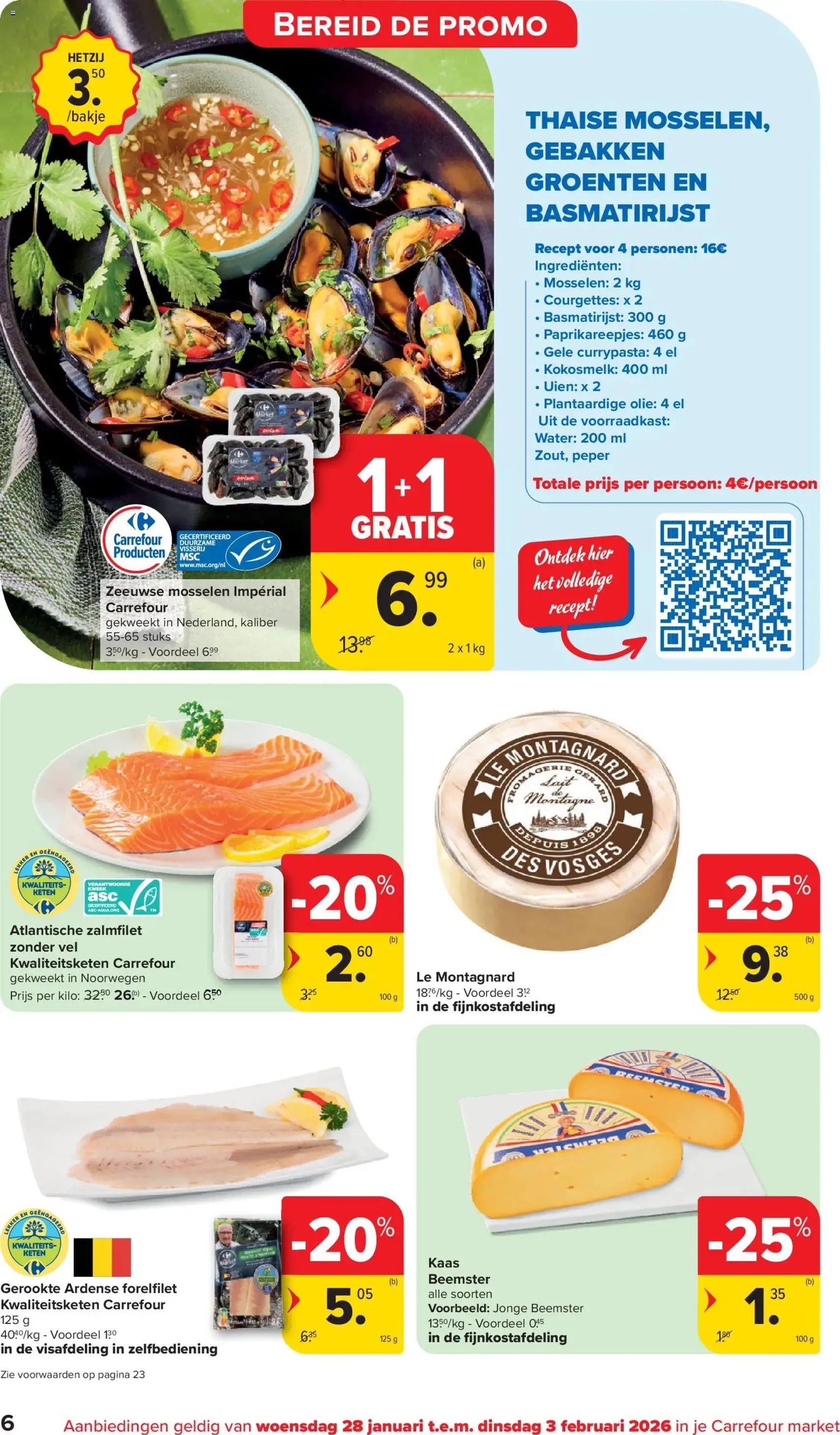 Carrefour market folder week 5 - geldige folder vanaf 28/01/2026 pagina 6 van 24