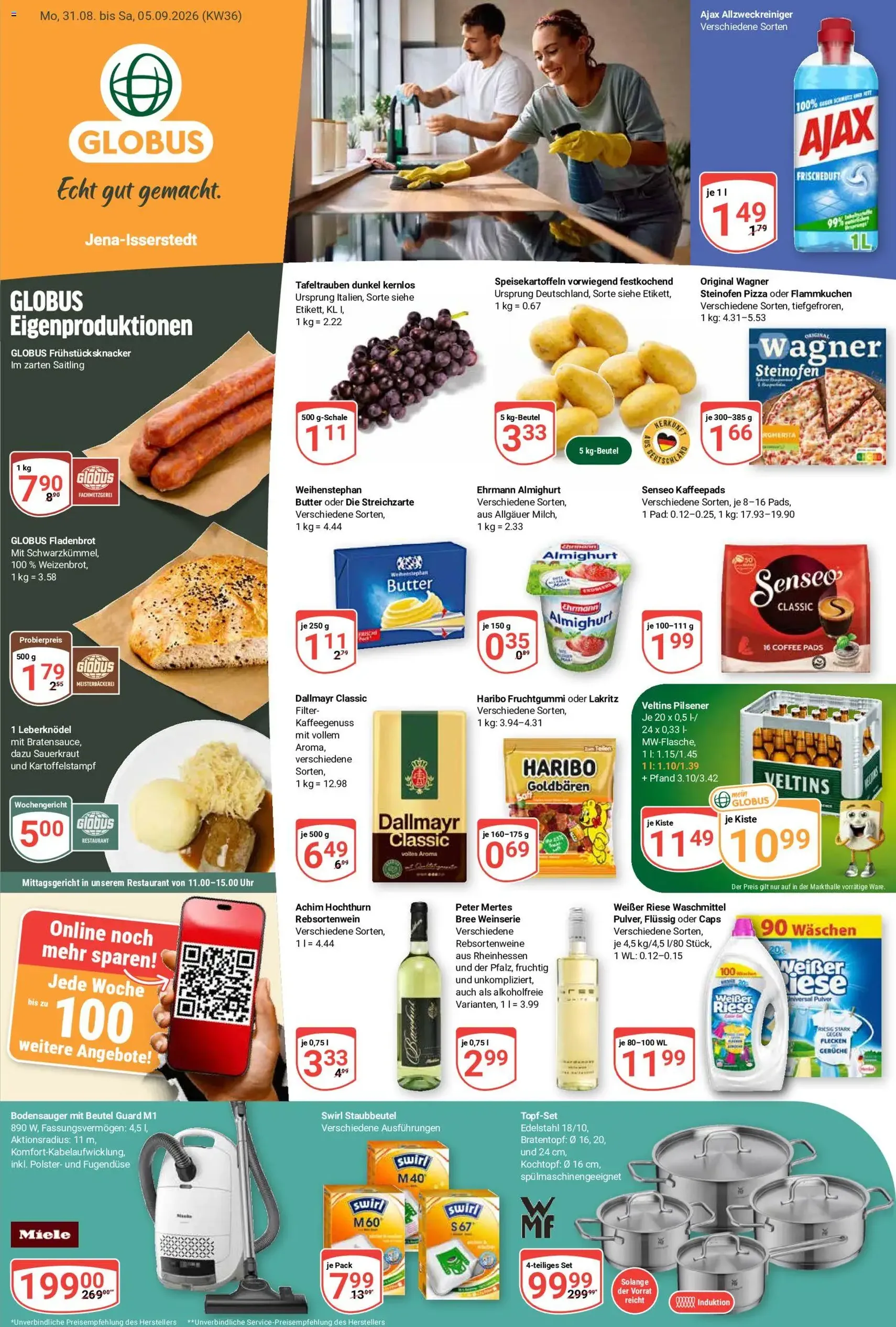 Globus Prospekt - Gültiger Prospekt ab 31.08.2026, Seite 4 von insgesamt 40