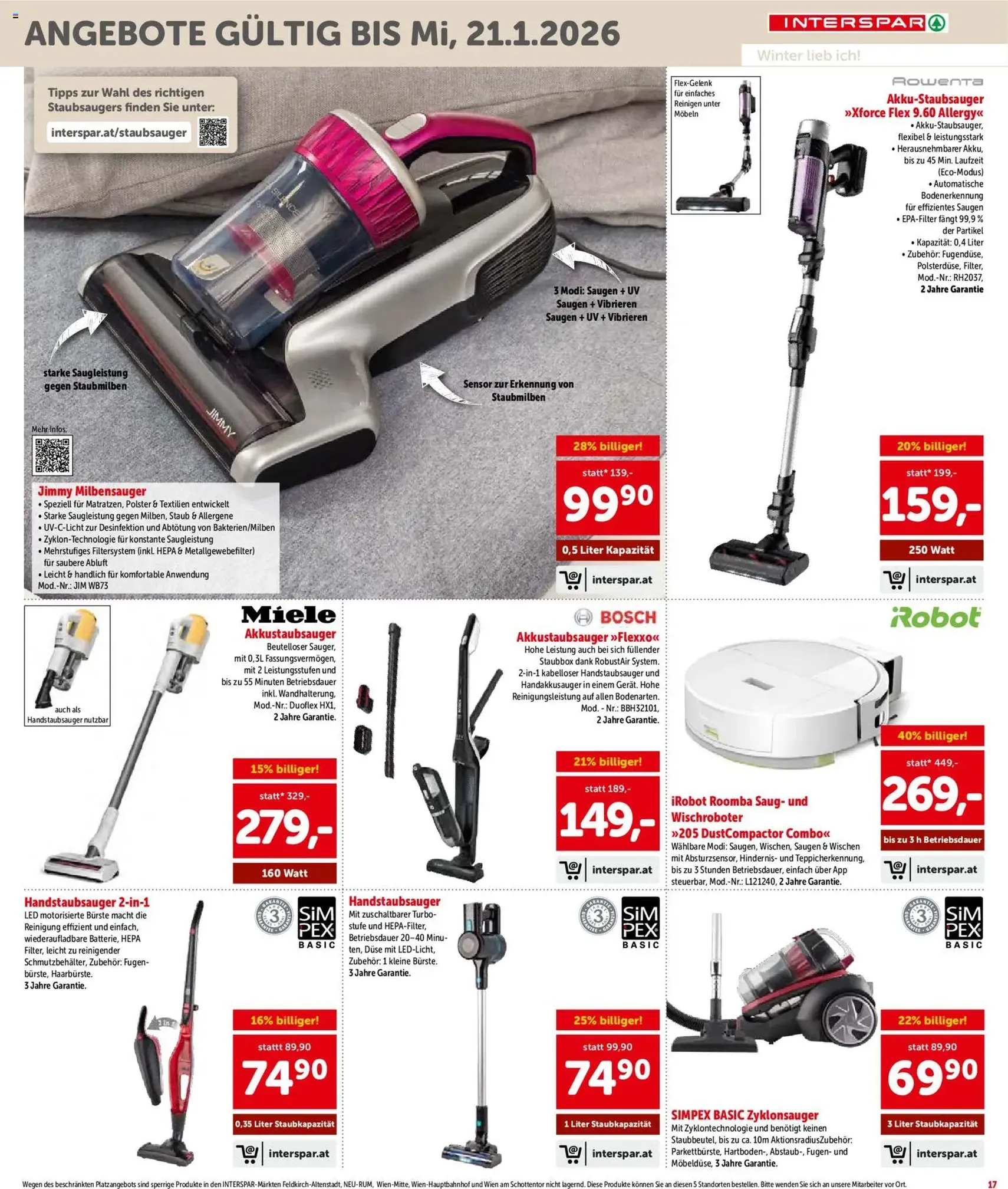 Interspar Flugblatt - Gültiger Prospekt ab 02.01.2026, Seite 17 von insgesamt 24