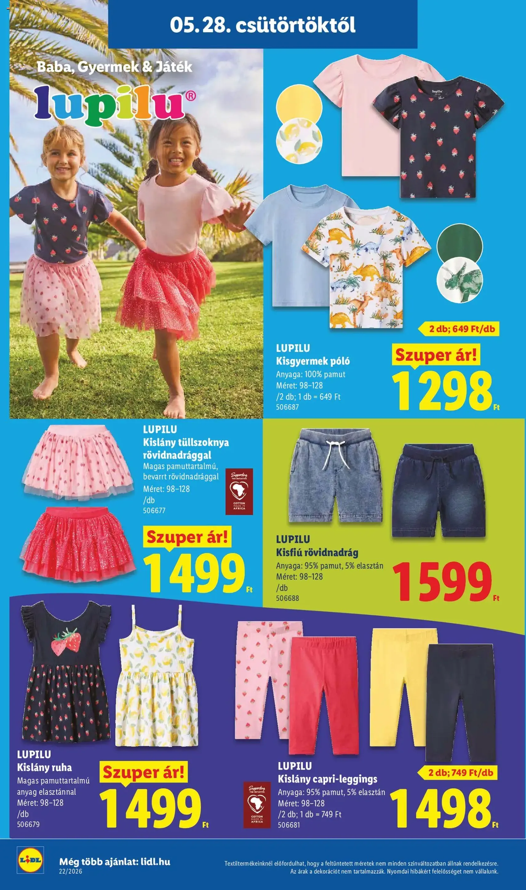 Lidl akciós újság - 2026.05.28. érvényes szórólap 38 oldal 74 oldalból