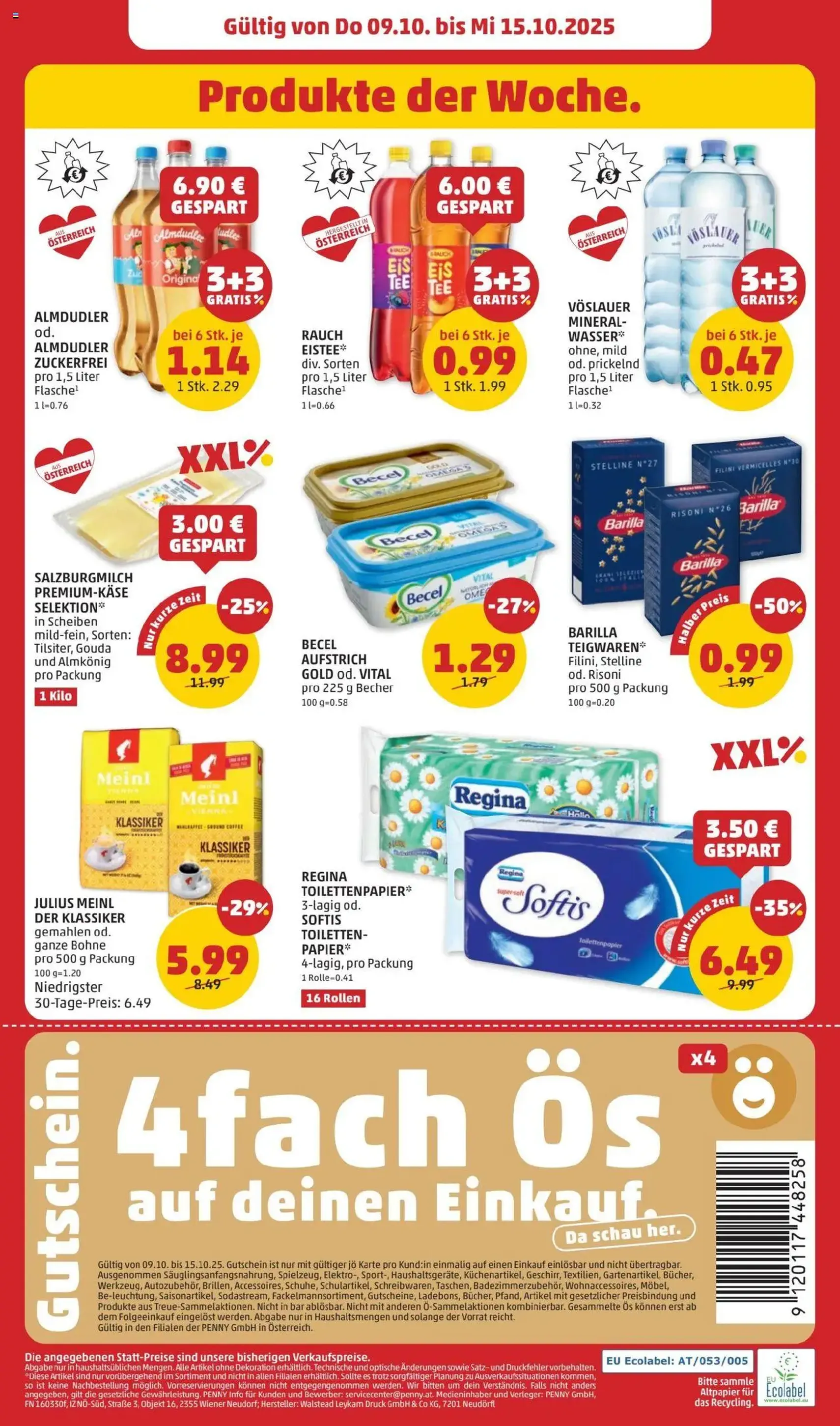 Penny Markt Flugblatt - Gültiger Prospekt ab 09.10.2025, Seite 28 von insgesamt 32