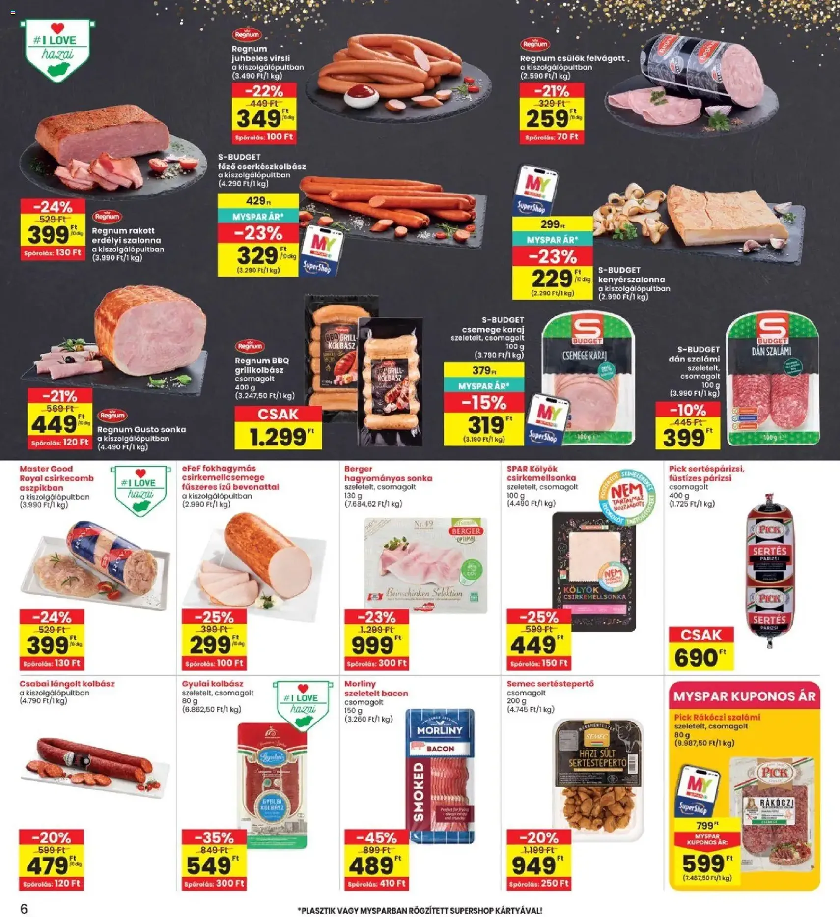 Interspar akciós újság - 2026.07.09. érvényes szórólap 6 oldal 20 oldalból