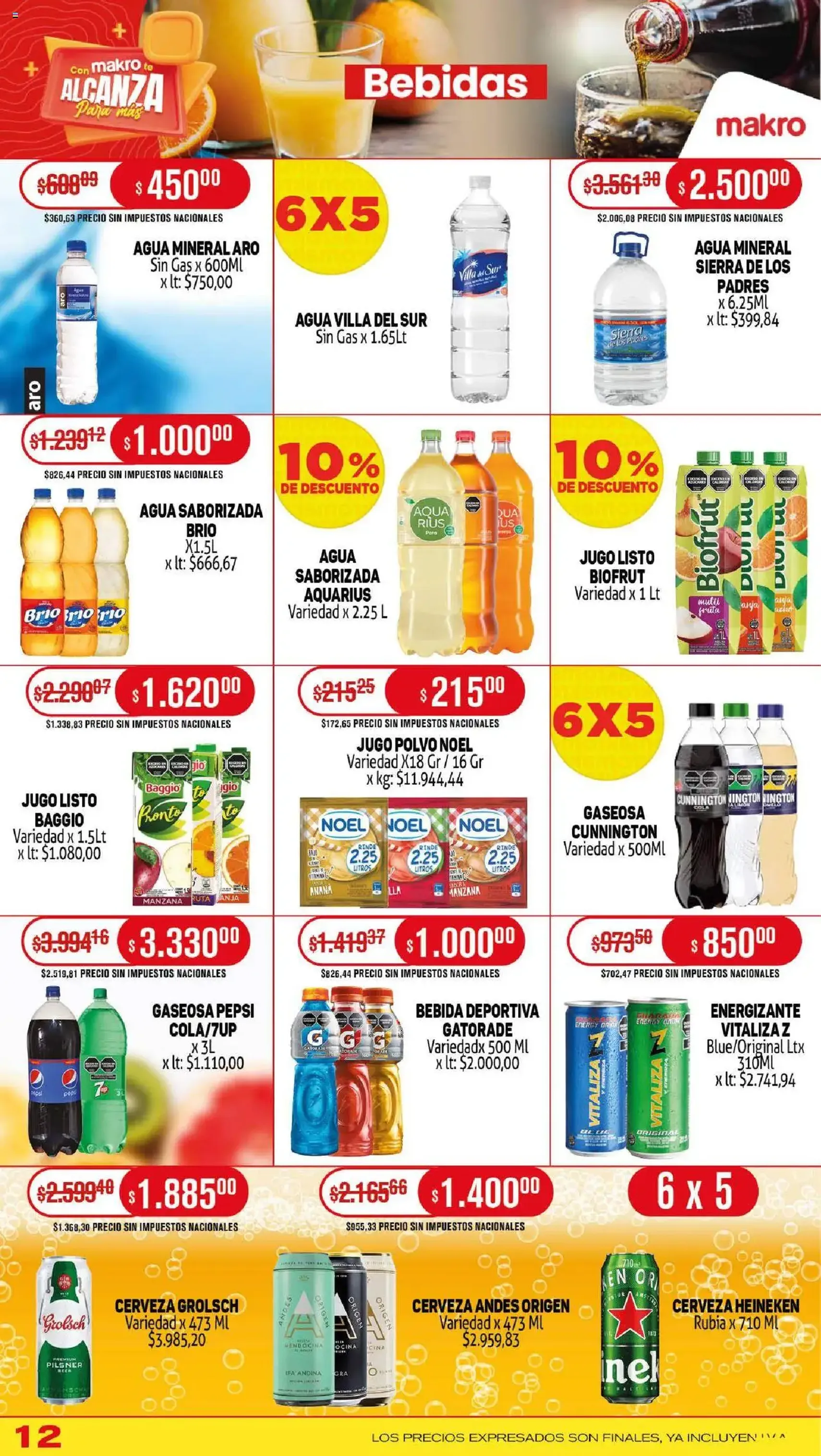 Makro ofertas - folleto válido desde 25/09/2025 página 12 de 20